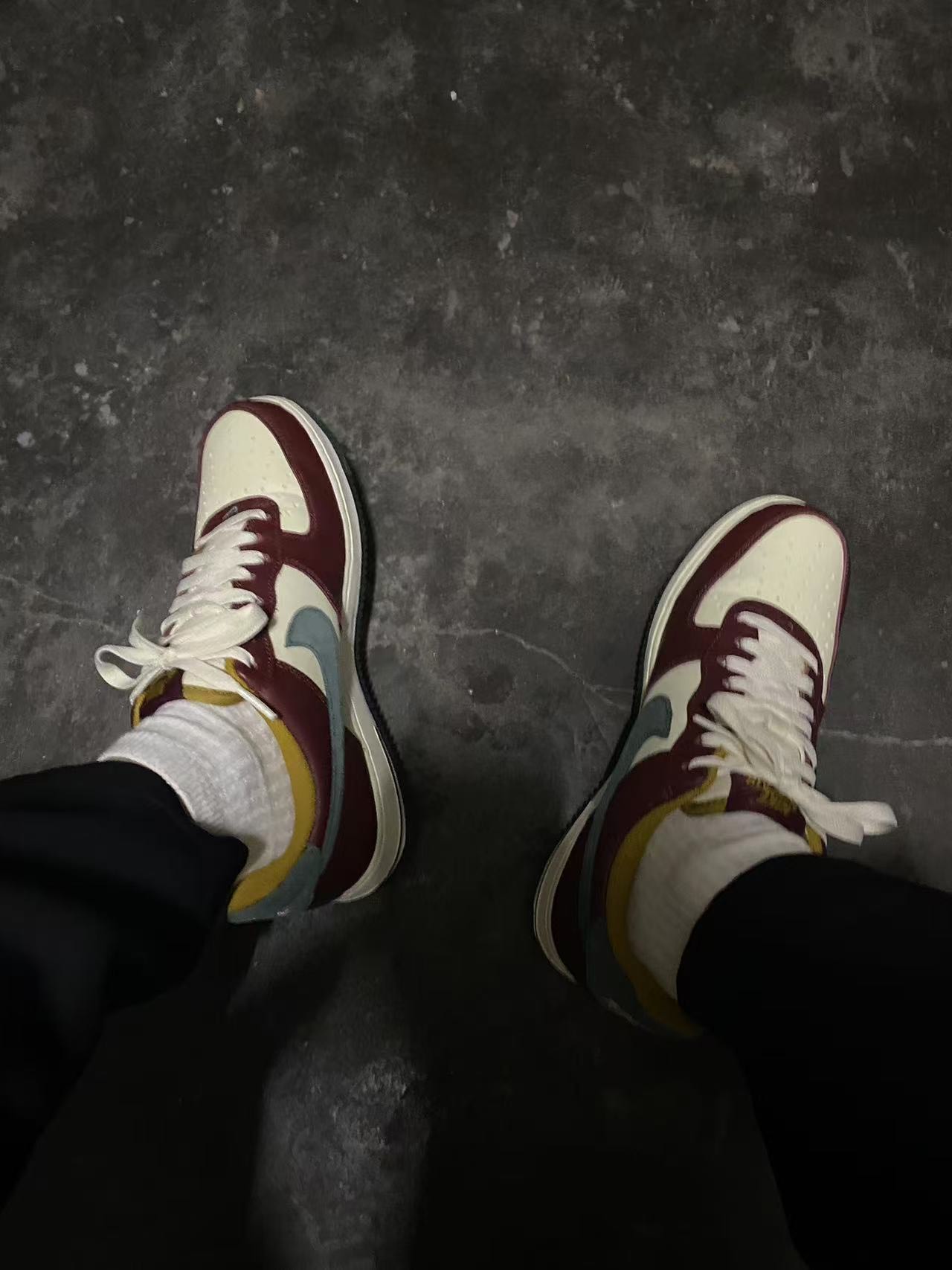 custom review-Nike Air FORCE 1 Low Топ Скейтборд Кроссовки Мужские Белый Умбра