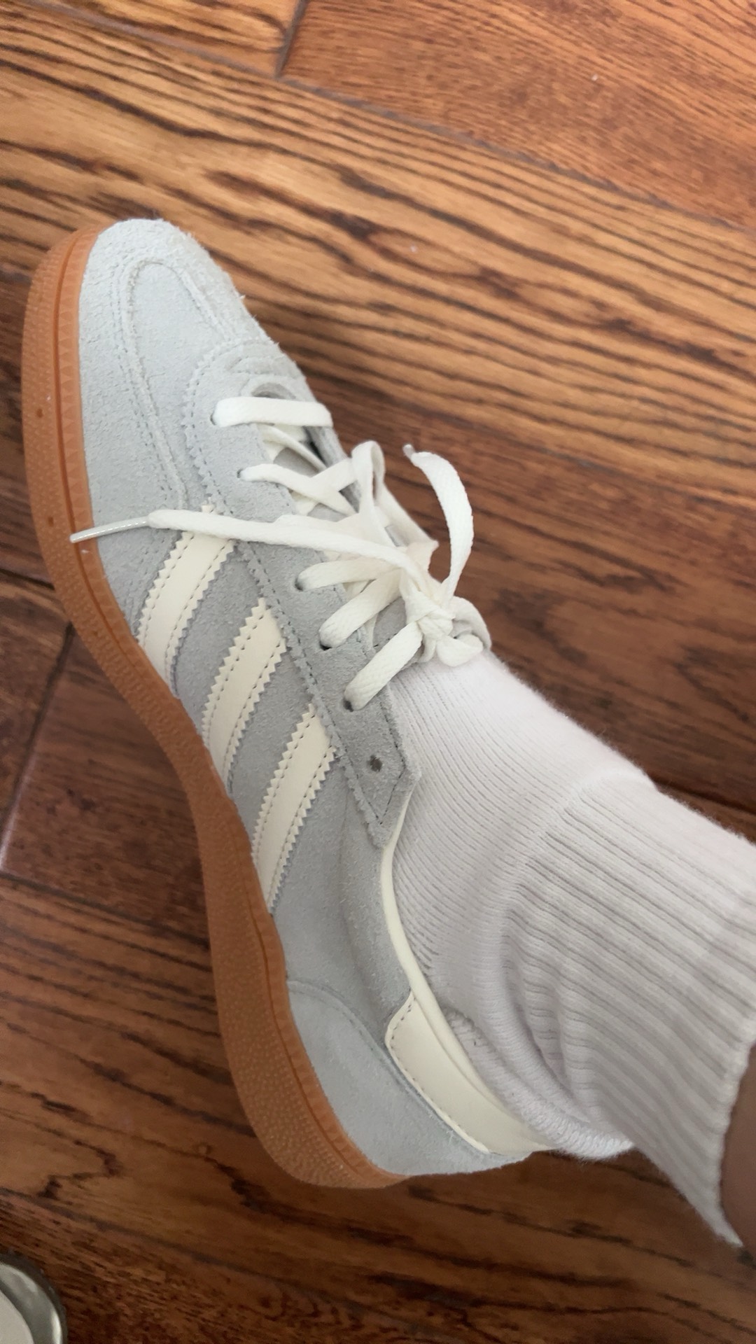 custom review-Adidas Originals HANDBALL SPEZIAL Устойчивые к истиранию низкие скейтборд-кроссовки Женские Серые