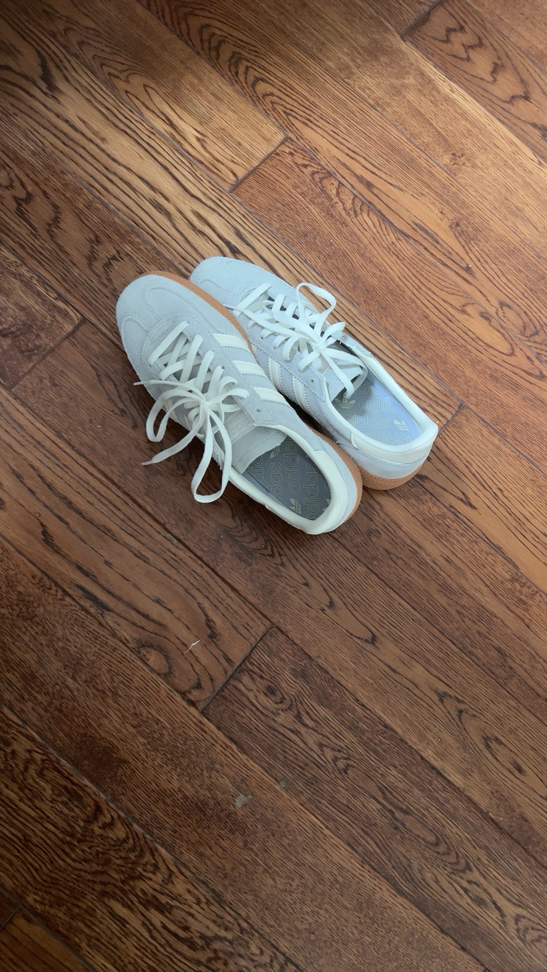 custom review-Adidas Originals HANDBALL SPEZIAL Устойчивые к истиранию низкие скейтборд-кроссовки Женские Серые