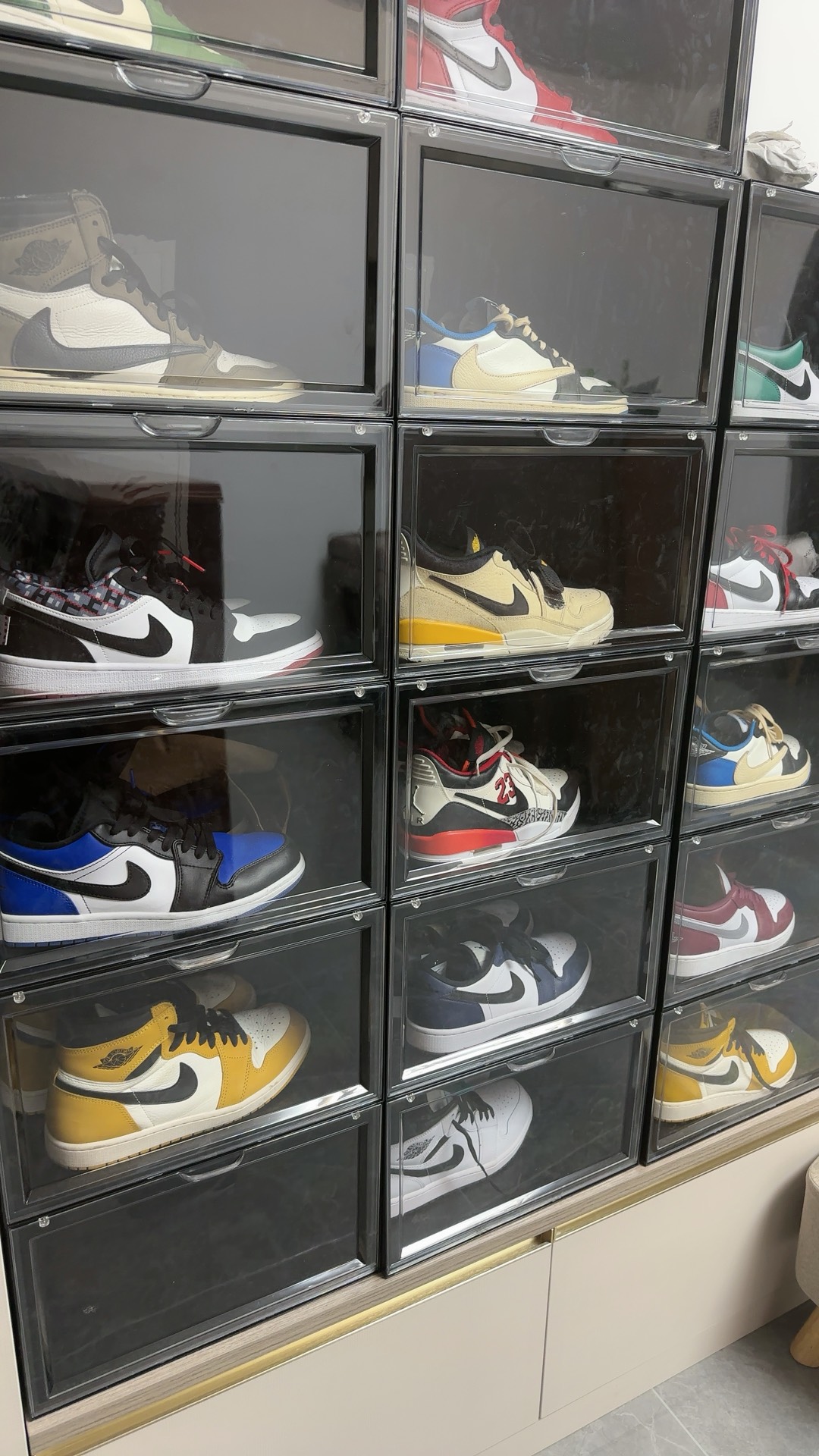 custom review-Jordan Air Jordan 1 GOLF Низкая Амортизация Низкий Топ Повседневная Обувь Унисекс Полночный Синий