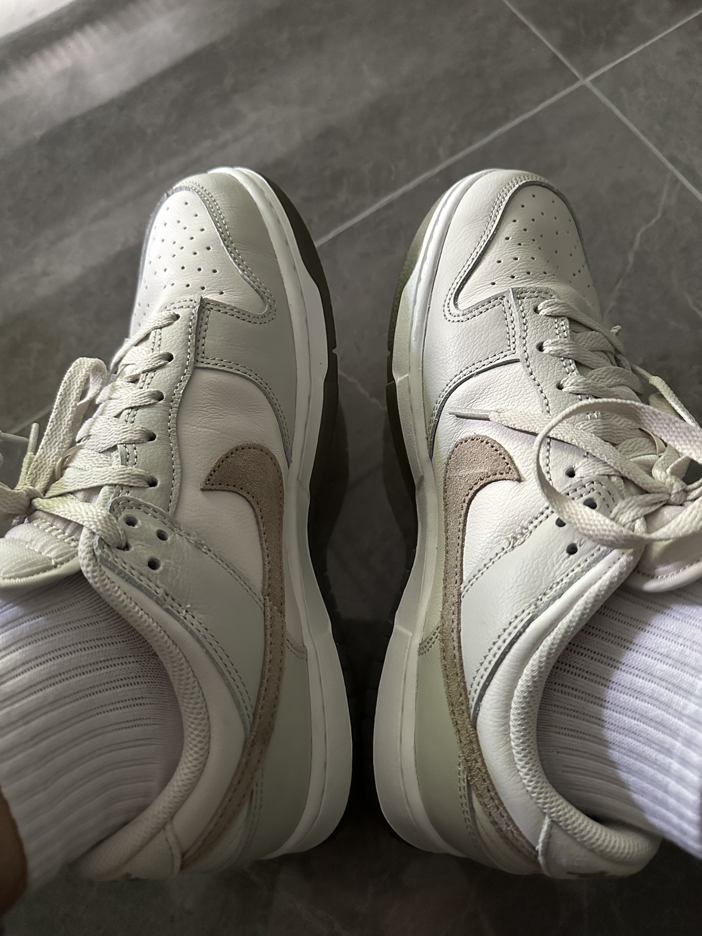 custom review-Nike Dunk Low Phantom Khaki