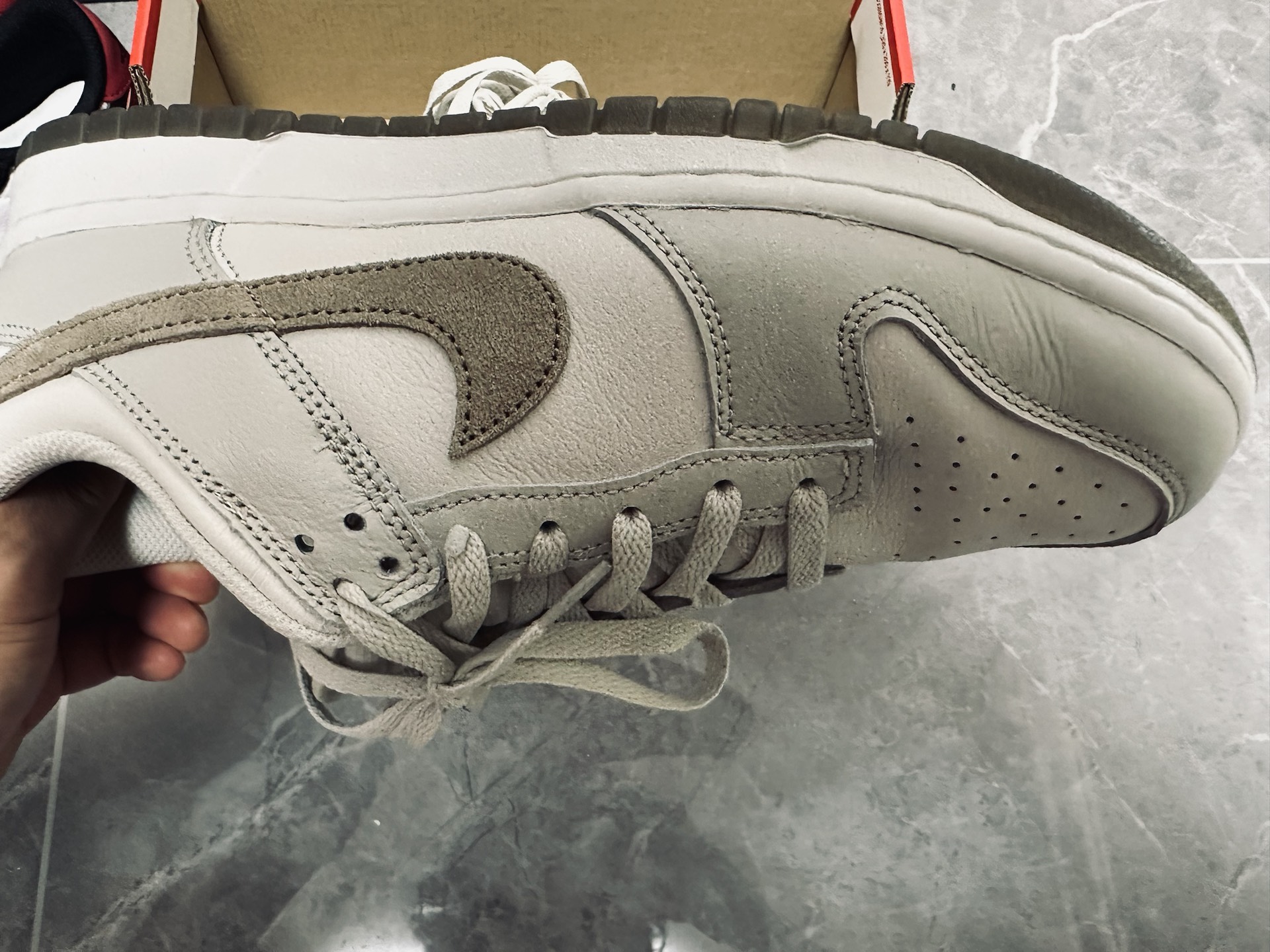 custom review-Nike Dunk Low Phantom Khaki