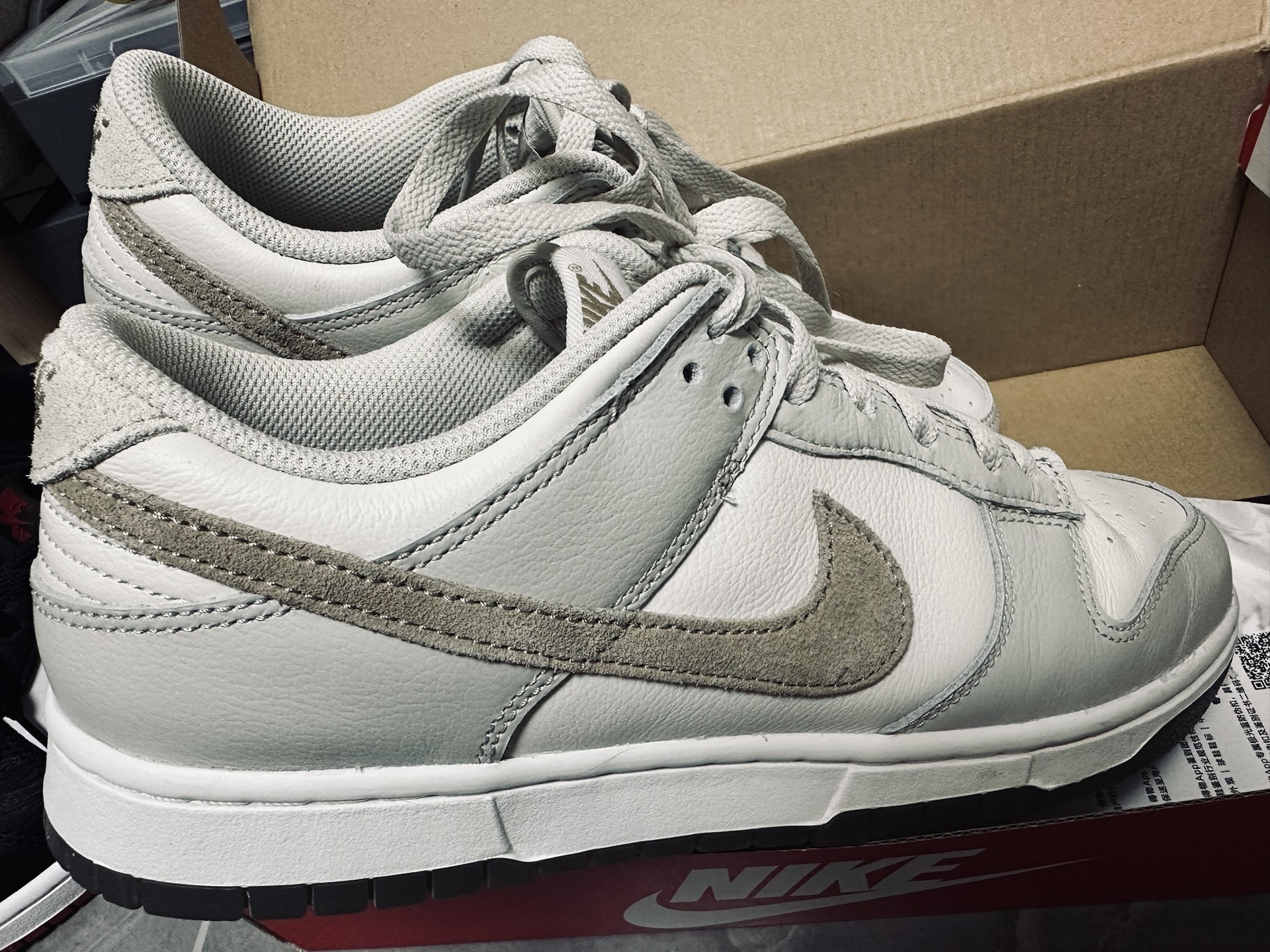 custom review-Nike Dunk Low Phantom Khaki