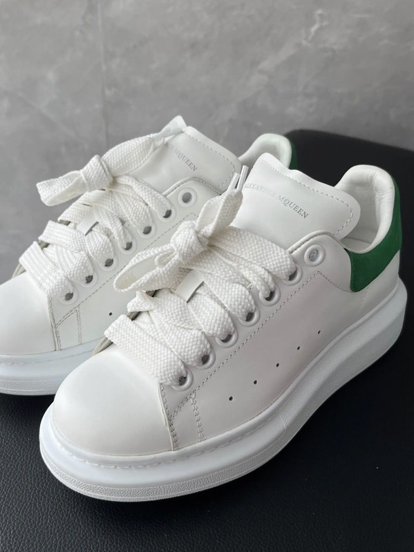 麦昆 绿尾小白鞋