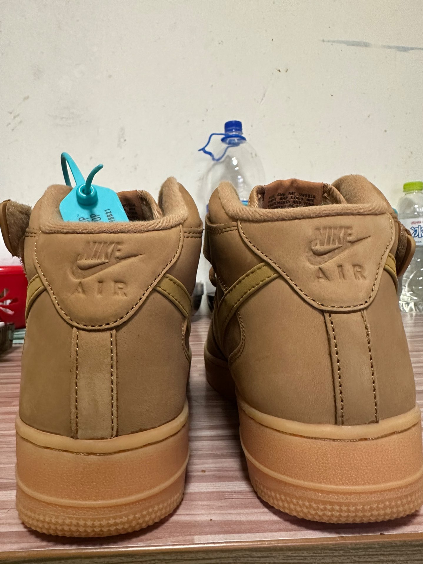 custom review-Nike Air Force 1 Mid '07 'Flax'
