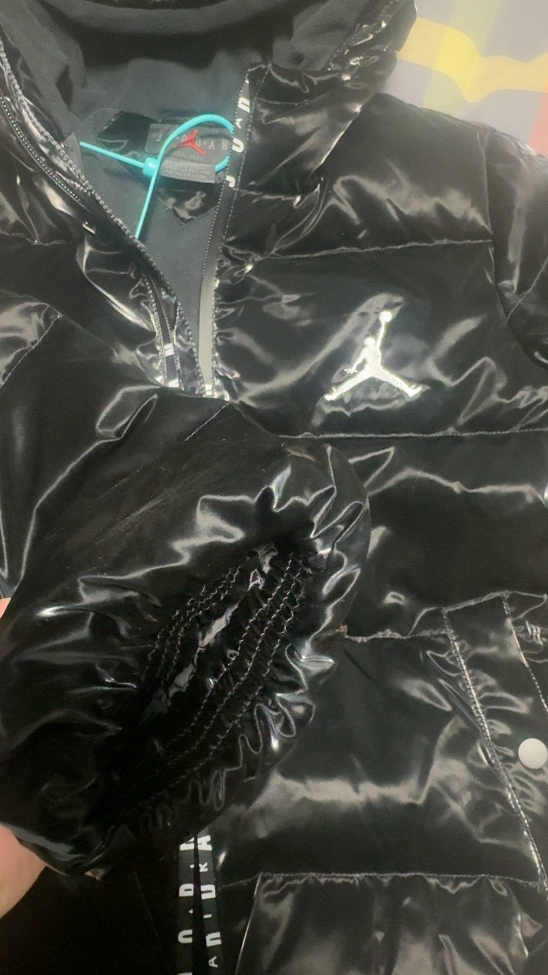 custom review-Джордан Down Jacket Bright Black Baby