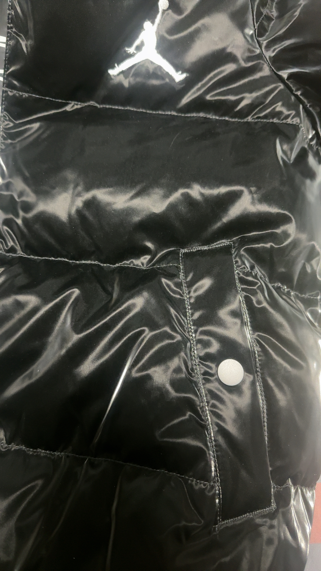 custom review-Джордан Down Jacket Bright Black Baby