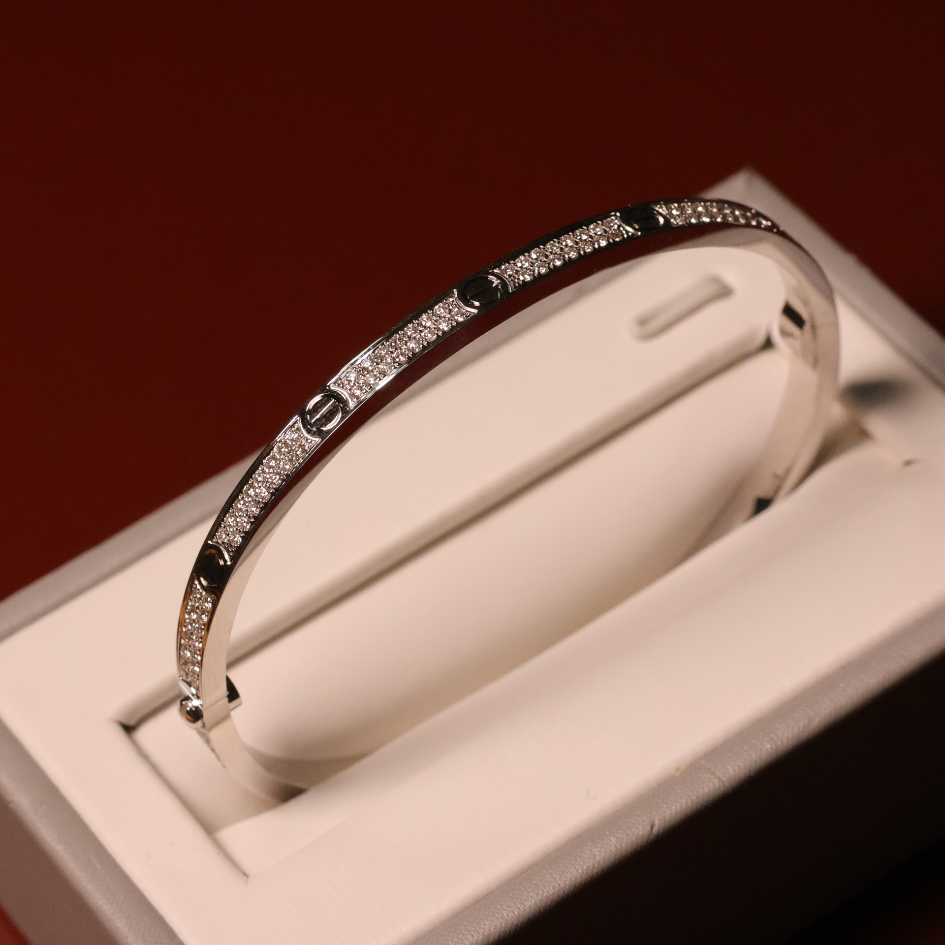 富豪千金感✨卡地亚 love 满天星手镯!我的梦中情镯🫧