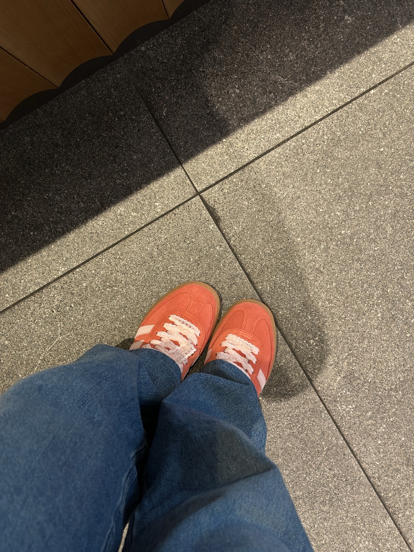 custom review-Adidas Originals HANDBALL SPEZIAL Низкие Кроссовки для скейтбординга Женские Оранжевые