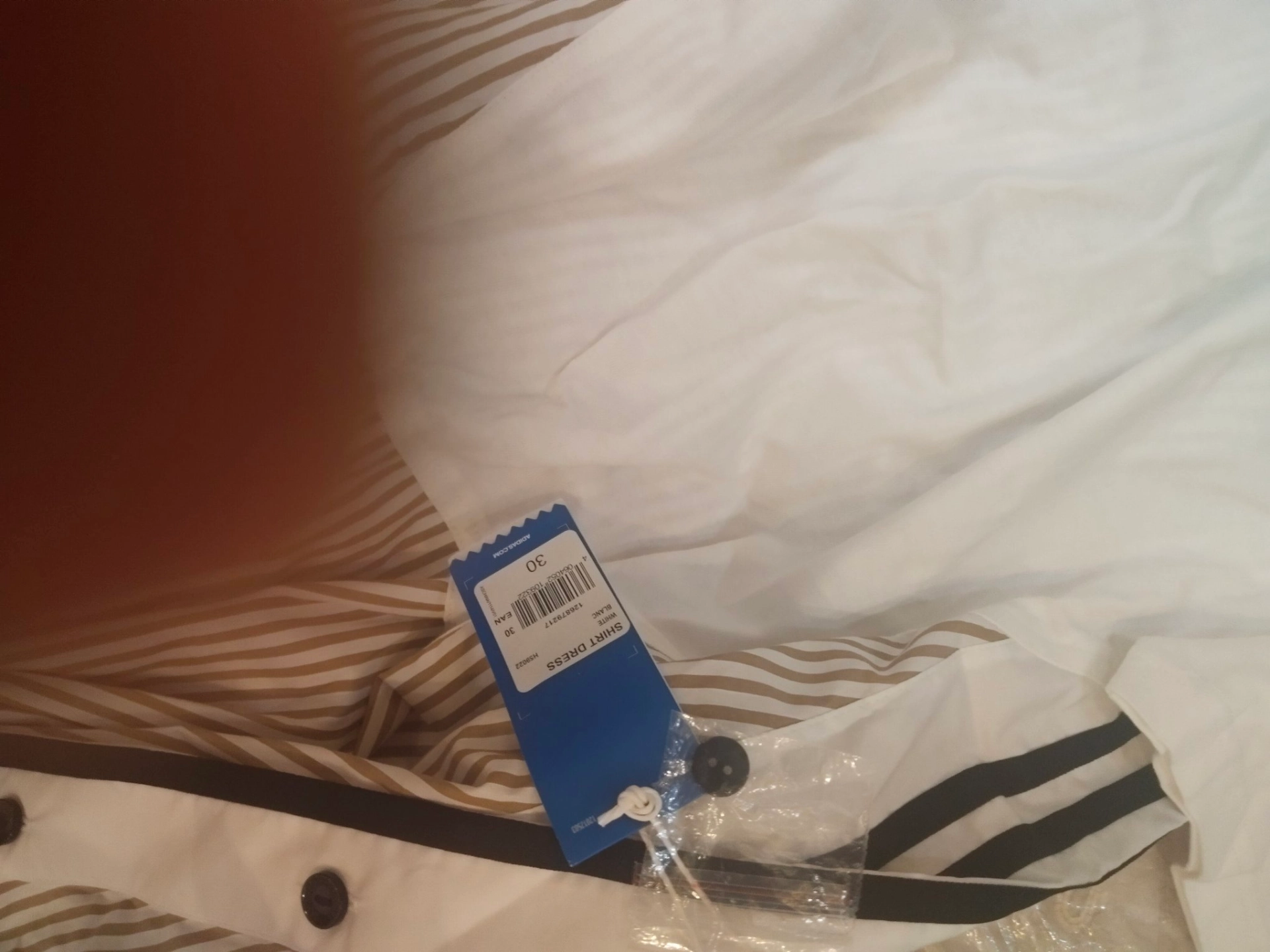 custom review-Adidas Originals Короткое платье с короткими рукавами для женщин белое