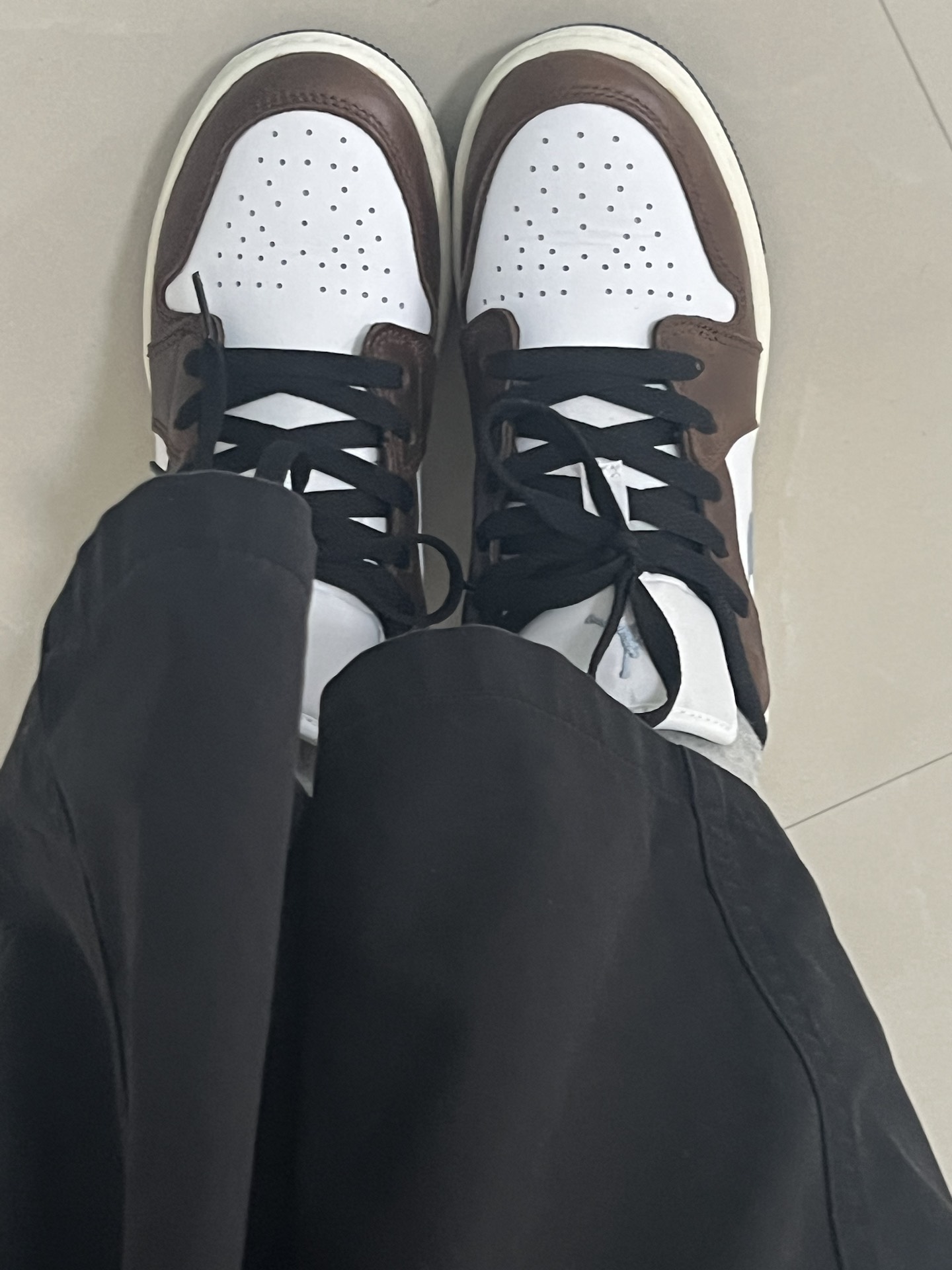 custom review-Jordan Air Jordan 1 Амортизация Устойчивость к истиранию Дышащий Низкий Топ Детские Баскетбольные Кроссовки Белый Умбра