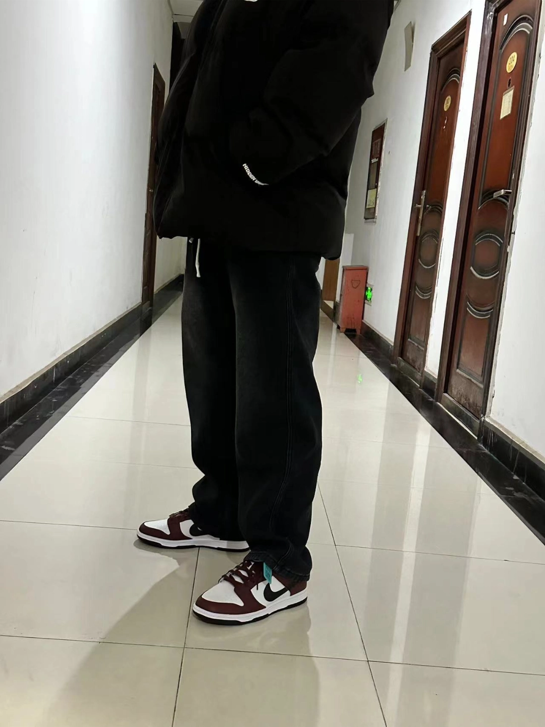 custom review-Nike Dunk Slip-on Устойчивый к истиранию Низкий Топ Скейтборд Кроссовки Мужские Белый Красный Черный