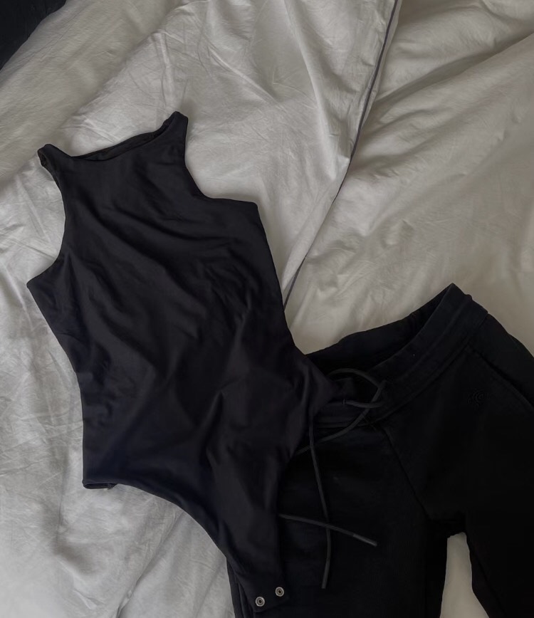 custom review-SKIMS Комбинезон Женский Onyx Black