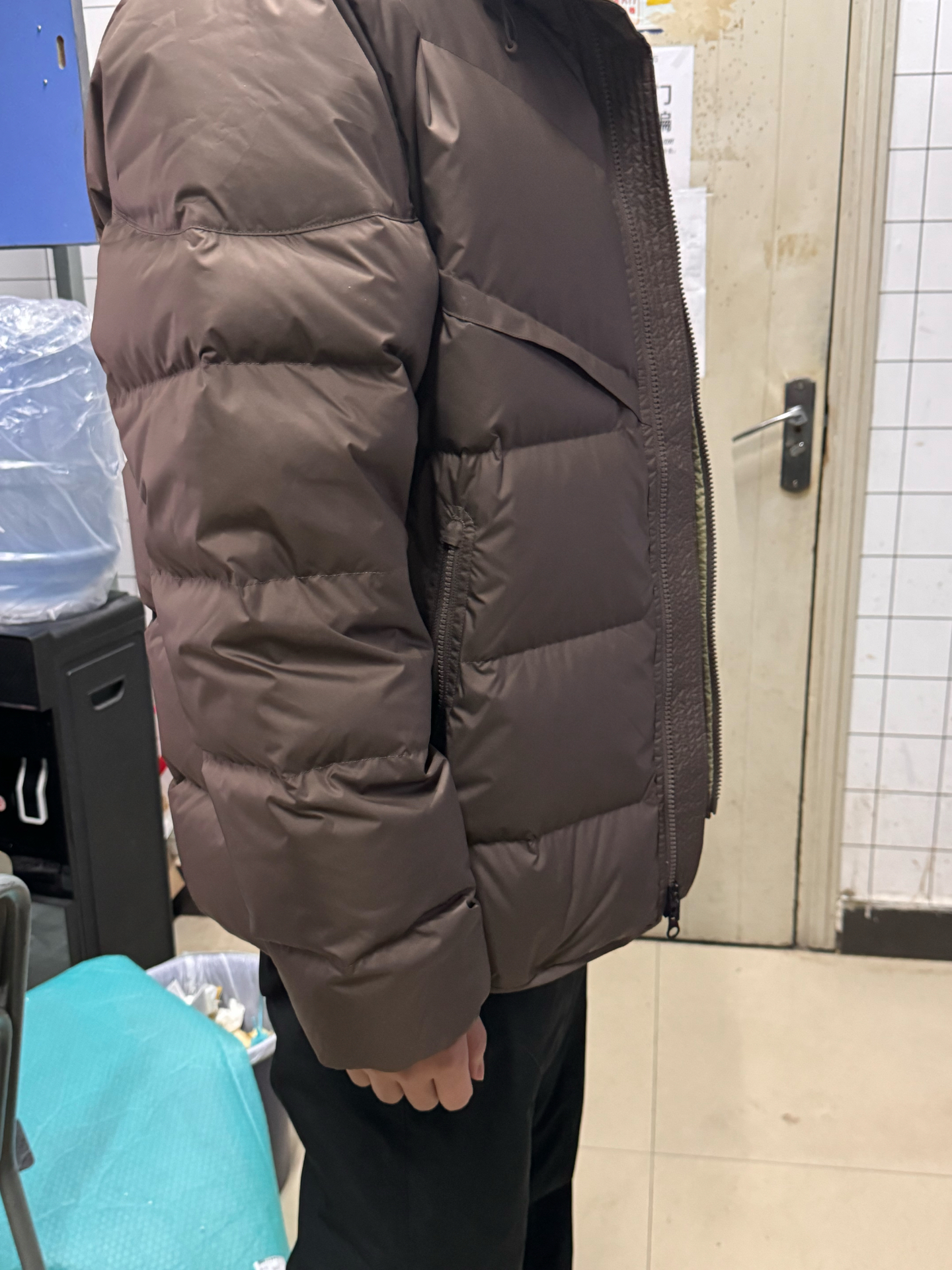 custom review-Nike Storm Fit Down Jacket Men's Iron Gray