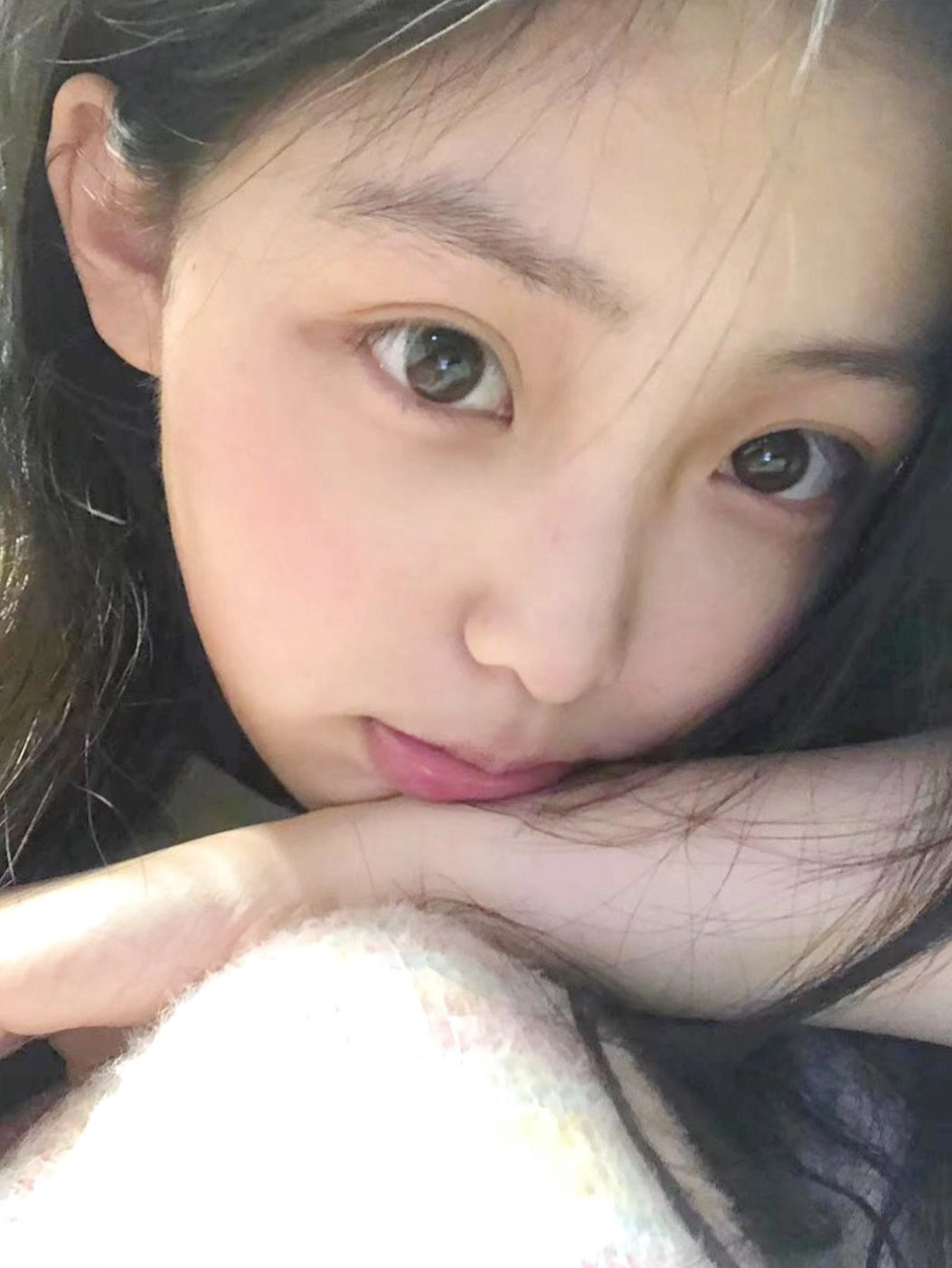 07女高|靠洗脸现在素颜状态强得可怕