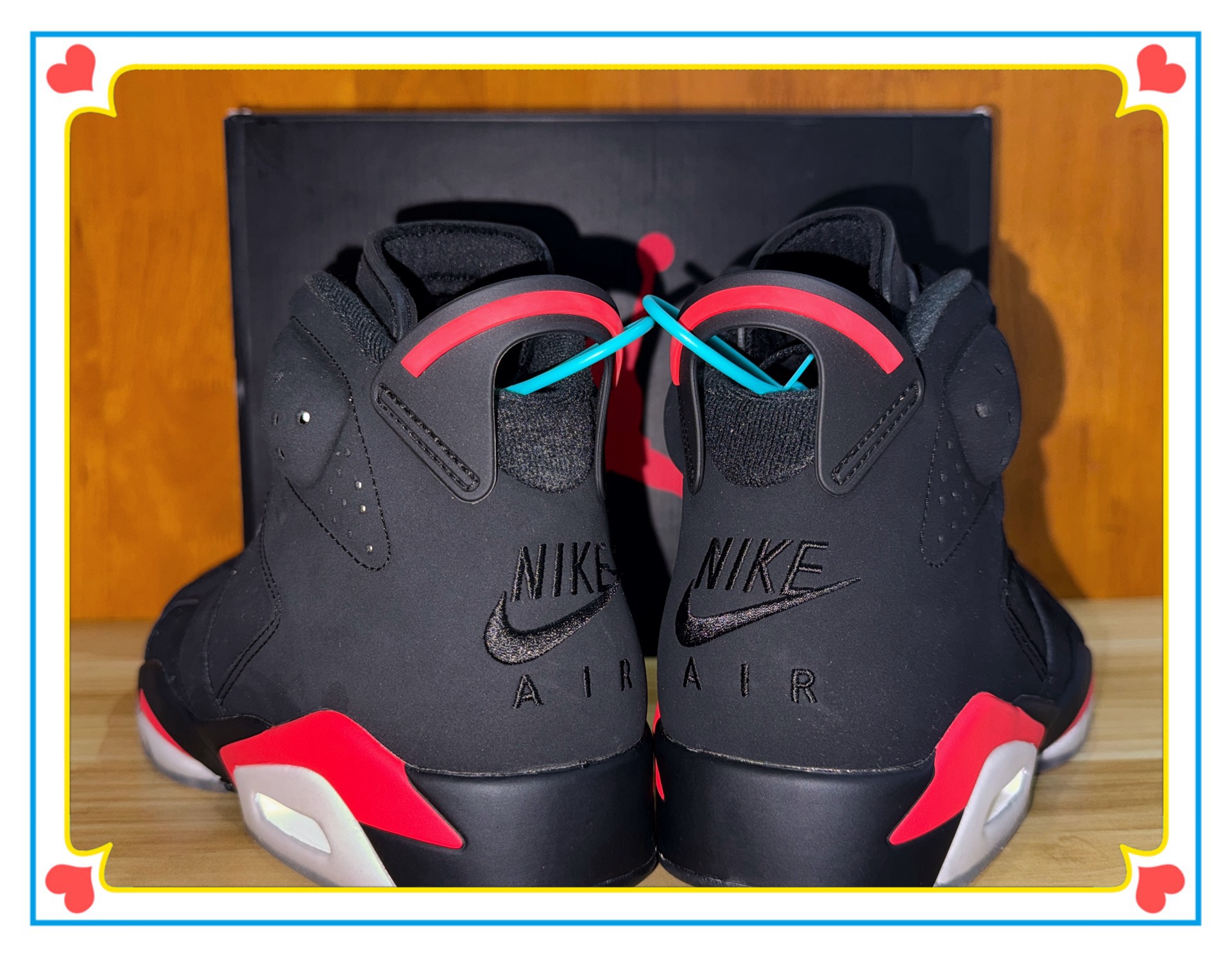 custom review-Air Jordan 6 Retro 'Infrared' 2019