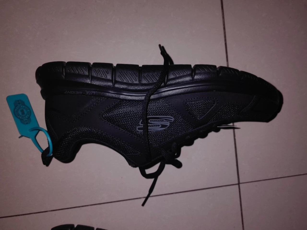 custom review-Skechers TRACK Low Топ Повседневная обувь Мужская Черная