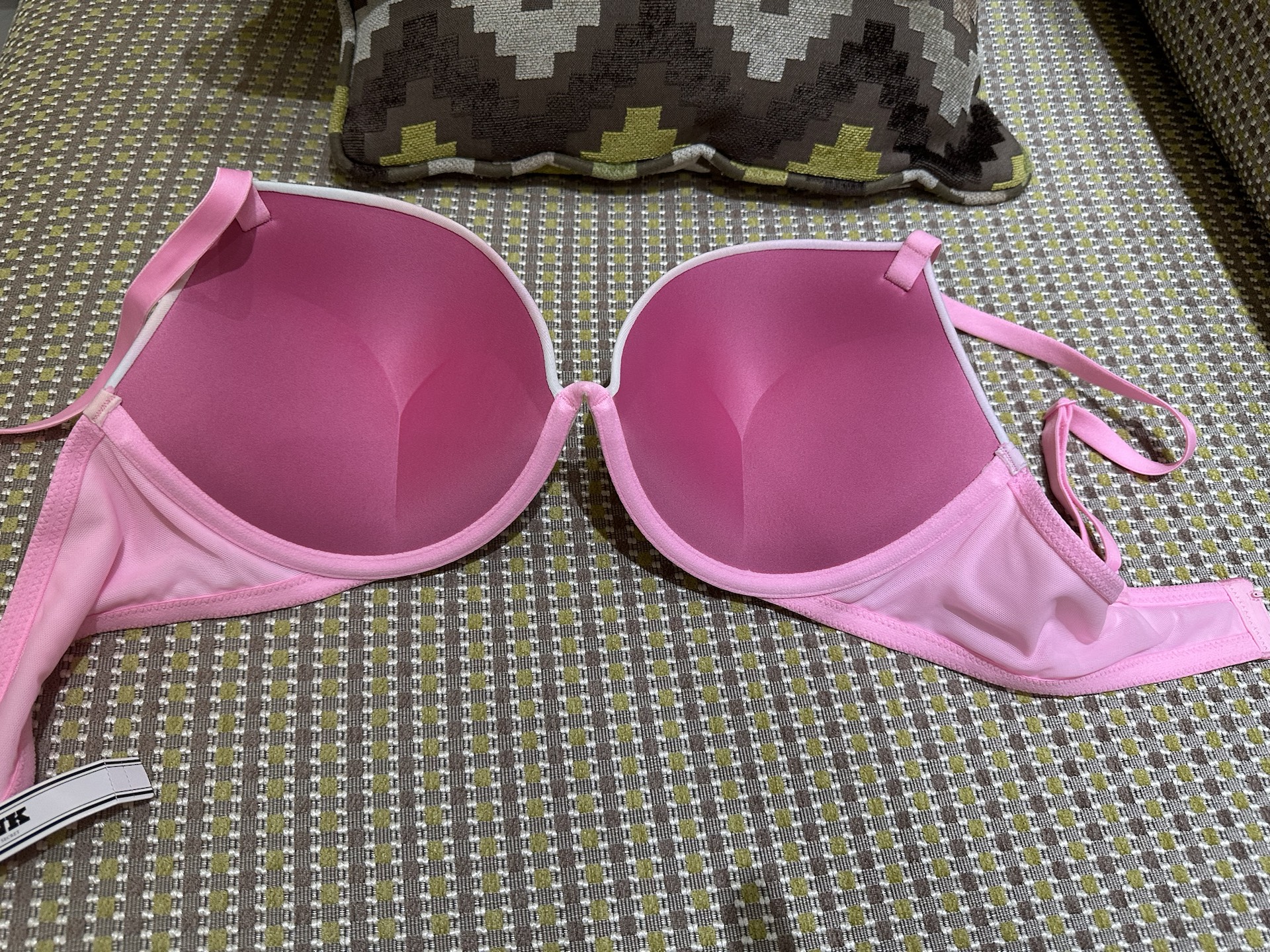 custom review-Victoria's Secret Сладкий Ограниченный Розовый Девичий Бюстгальтер Женские Sunset Pink