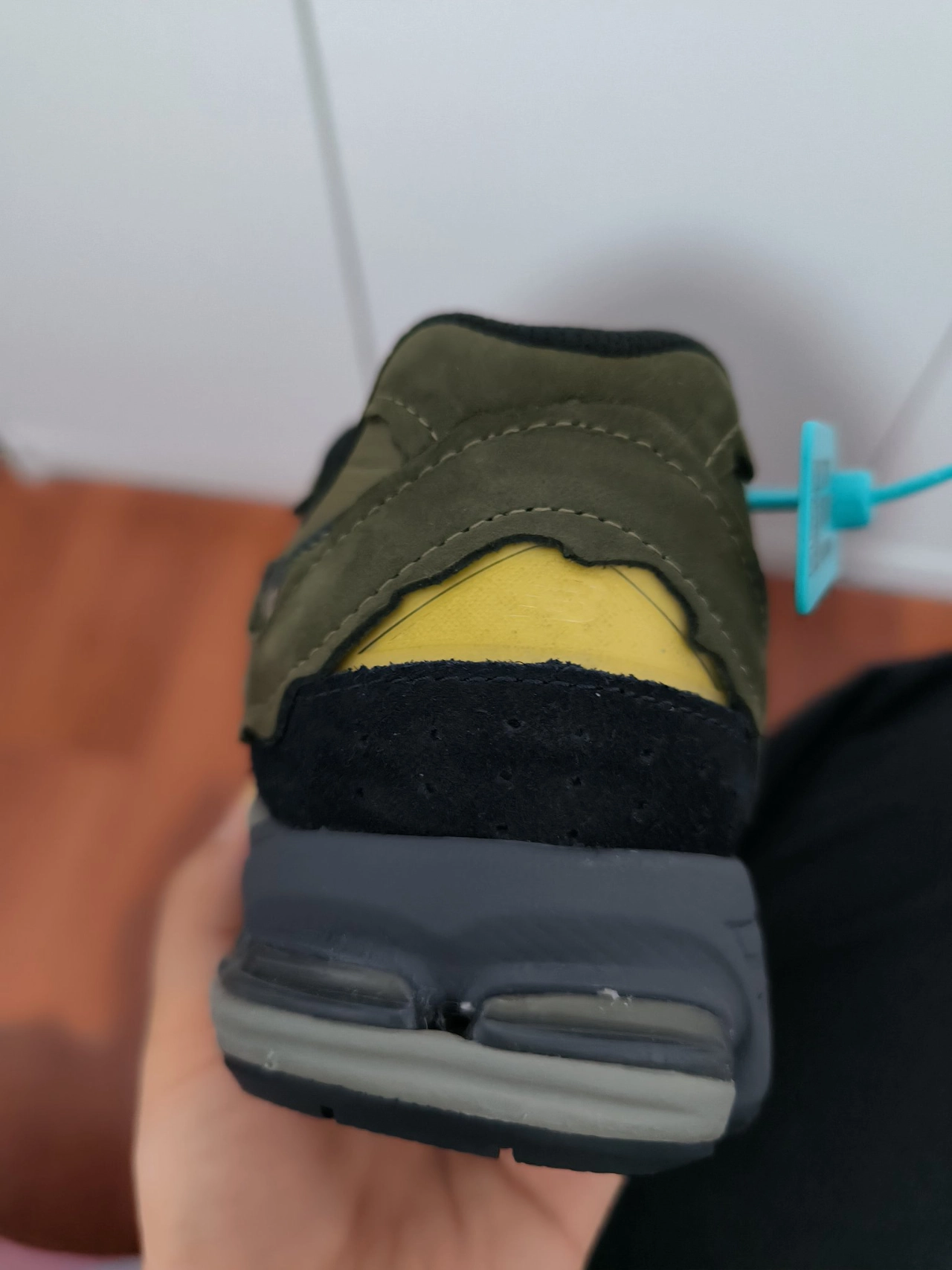 custom review-New Balance NB 2002R Устойчивый к истиранию Низкий Топ Повседневная Городская Коммутерская Беговая Обувь Унисекс Армейский Зеленый