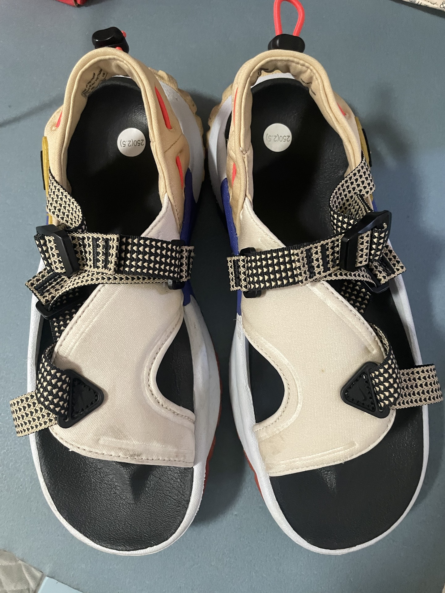 custom review-Nike Oneonta Сандалии Пляжные сандалии Женские Коричнево-синие