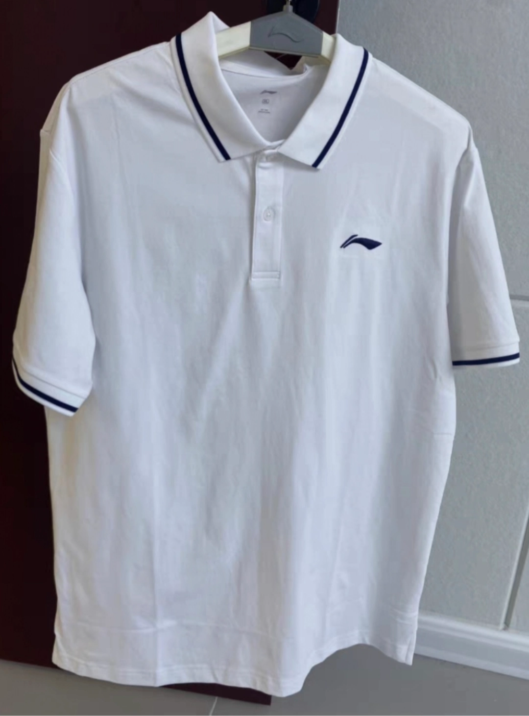 lining李宁 校园系列logo印花速干短袖polo衫 男款!