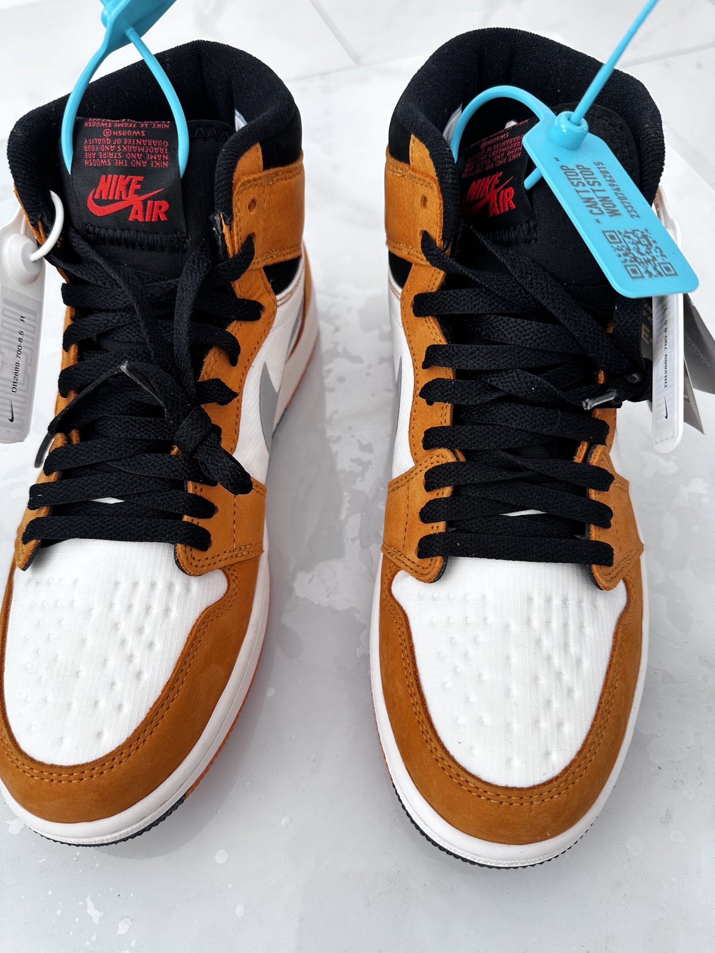 custom review-Jordan Air Jordan 1 Элемент Gore tex 'Свет Curry' Высокий Топ Винтажные баскетбольные кроссовки Мужские