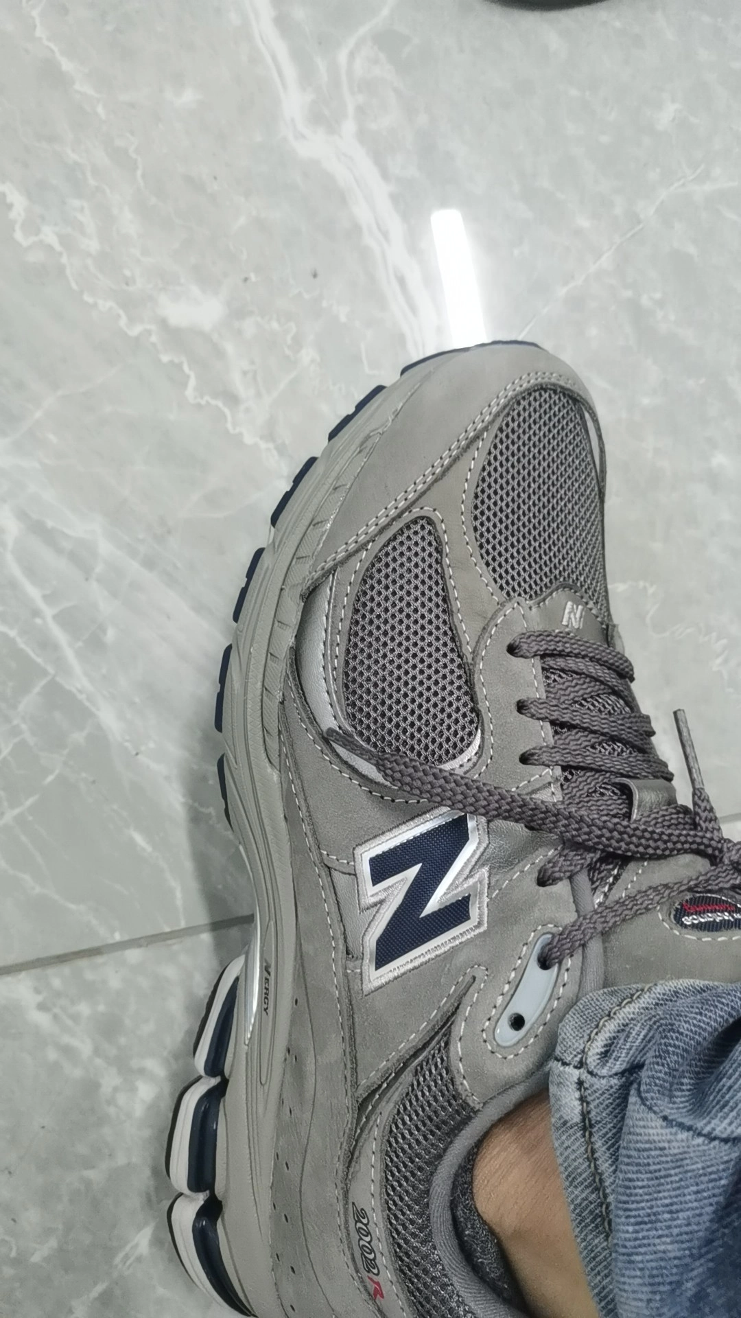 custom review-New Balance 2002R Light Grey