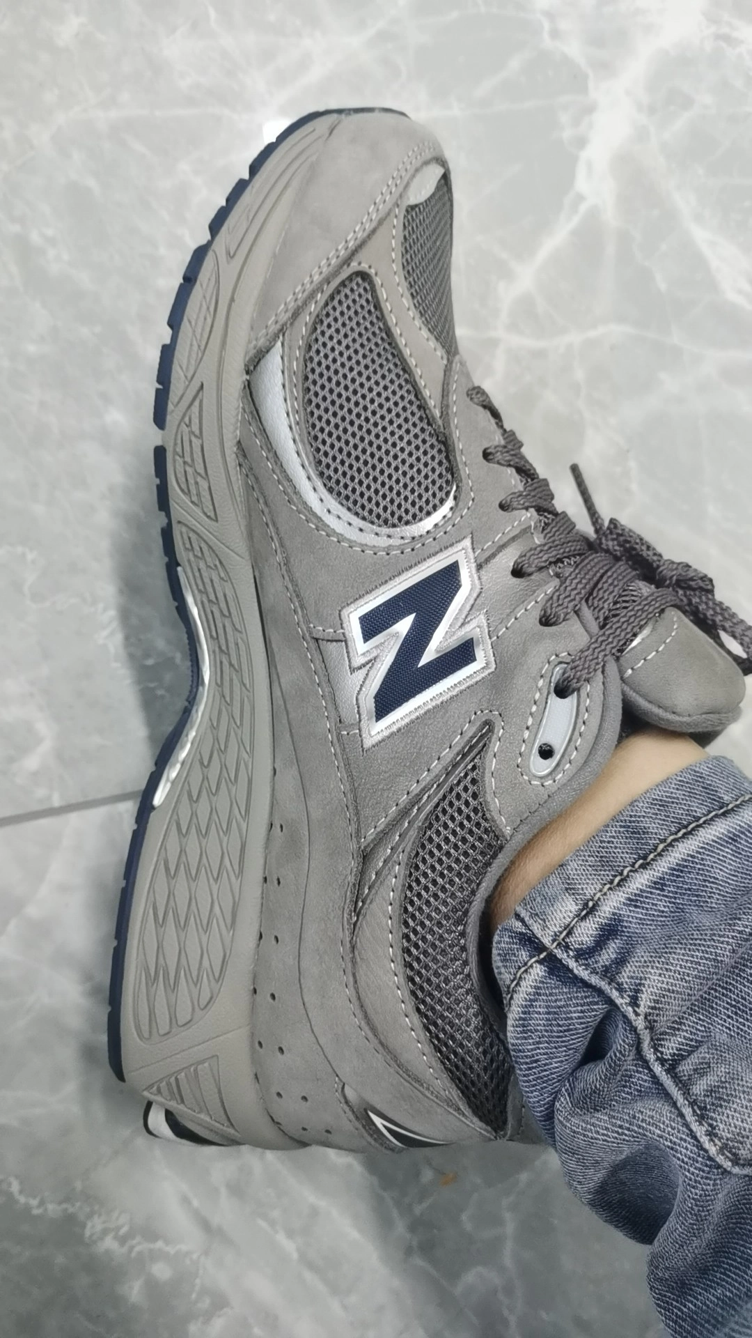 custom review-New Balance 2002R Light Grey