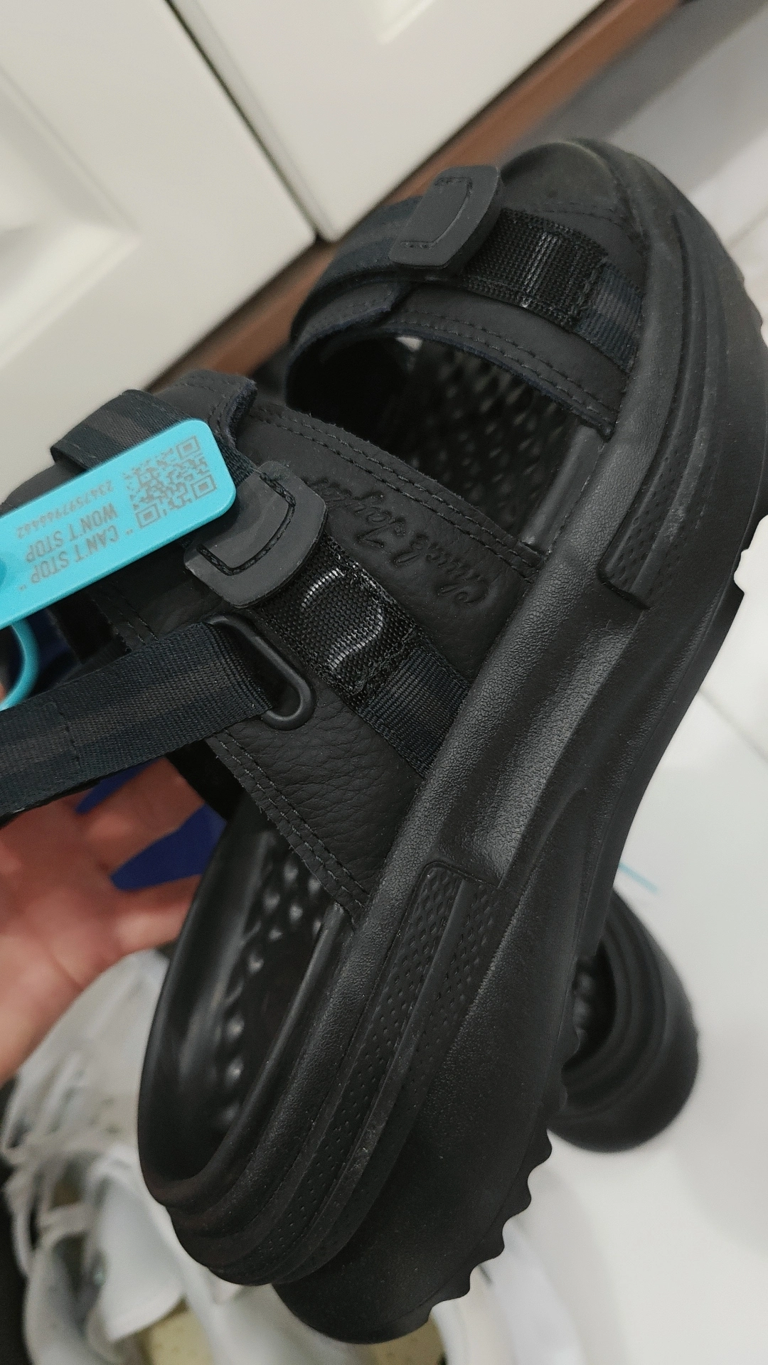 custom review-Конверс Run Star Utility Sandal CX Пляжные сандалии Унисекс Черный