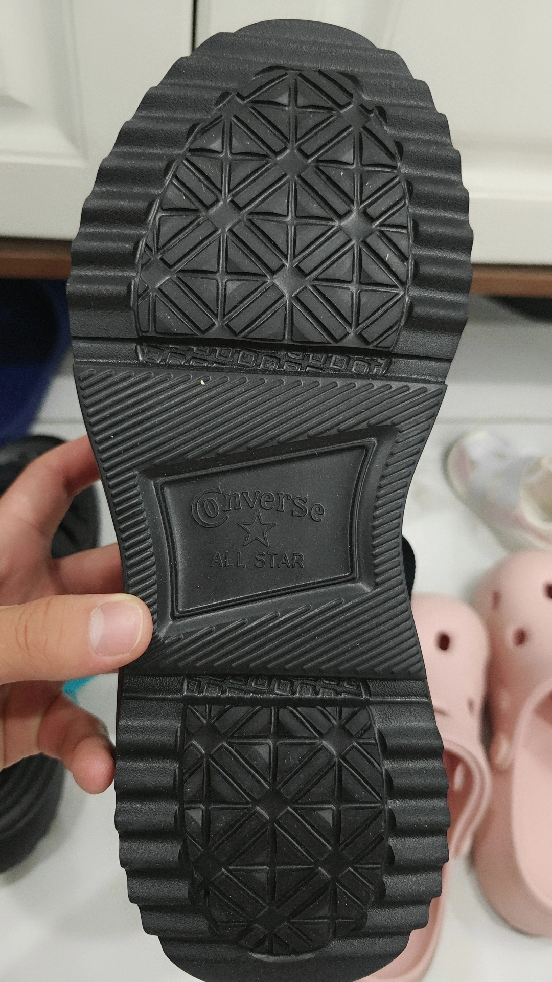 custom review-Конверс Run Star Utility Sandal CX Пляжные сандалии Унисекс Черный