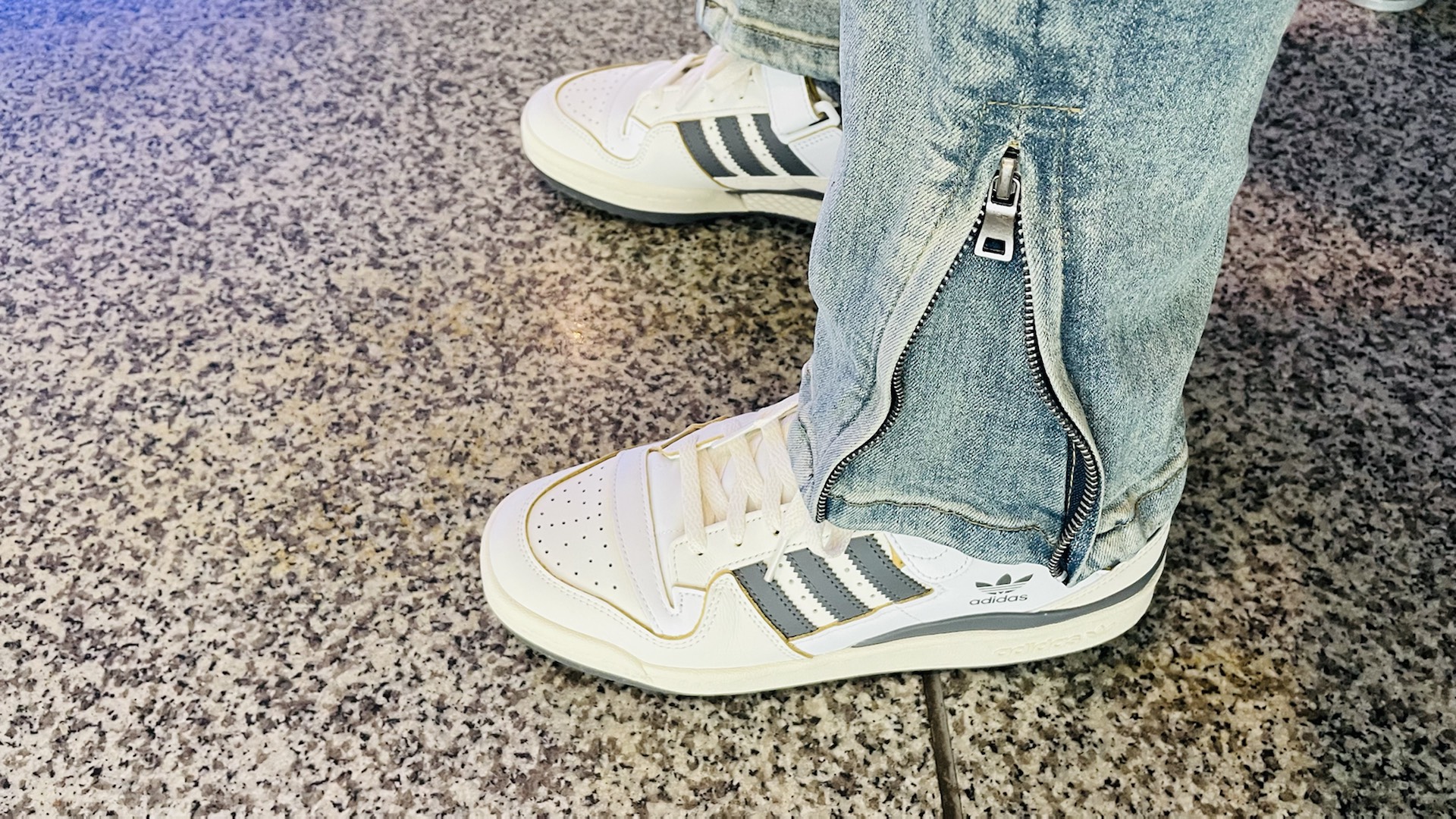 custom review-Adidas Originals FORUM 84 Low Топ Скейтборд Кроссовки Женские Белые Серые