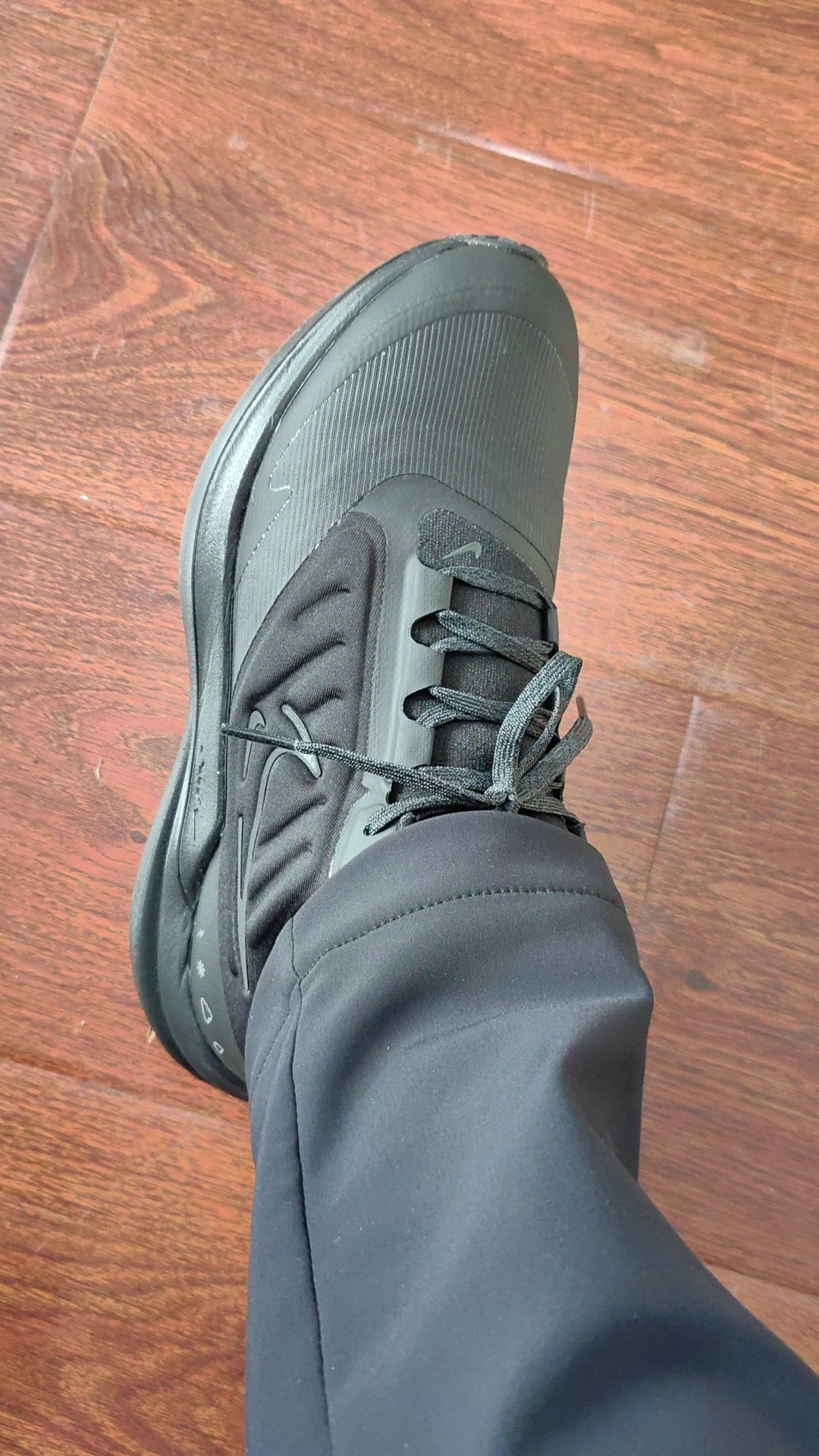 custom review-Nike Air Winflo 9 Амортизация Устойчивый к истиранию Дышащий Низкий Топ Повседневные Тренировочные Беговые кроссовки Мужские Черные