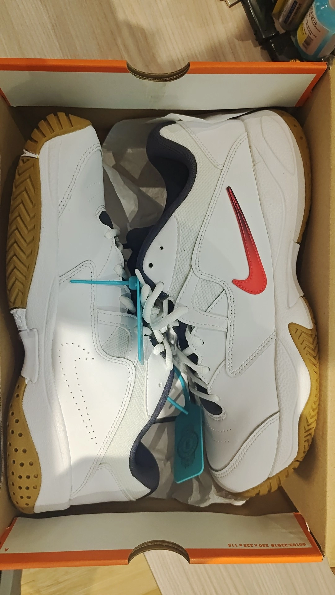 custom review-Nike Court Lite 2 Амортизация Низкий Топ Теннисные Кроссовки Унисекс Белый Красный