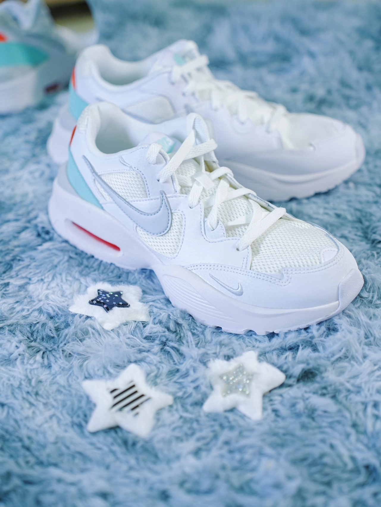 nike air max fusion休闲跑步鞋女款白色