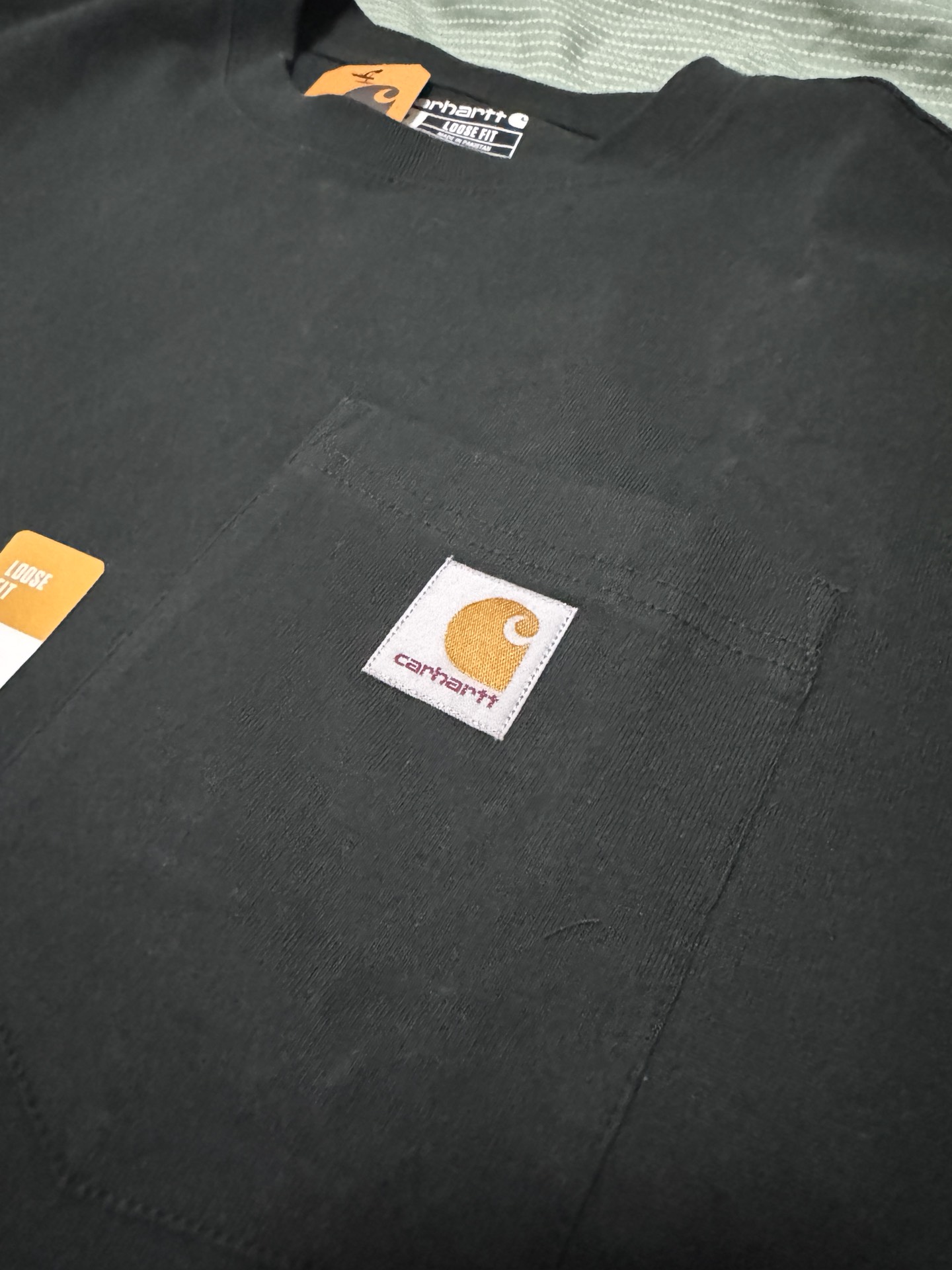 custom review-Carhartt K87 Свободный крой Тяжелая короткая рукавная футболка Мужская