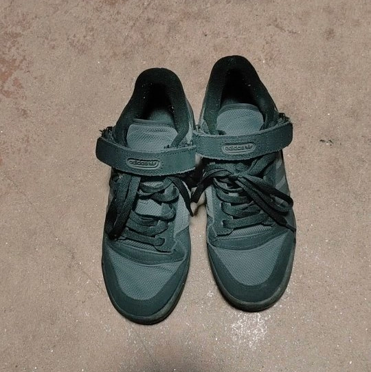 custom review-Adidas Originals FORUM Low Топ Скейтборд Кроссовки Унисекс Черный