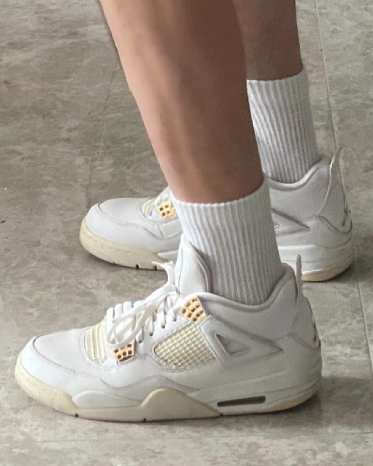 custom review-Air Jordan 4 WMNS "Metallic Gold"