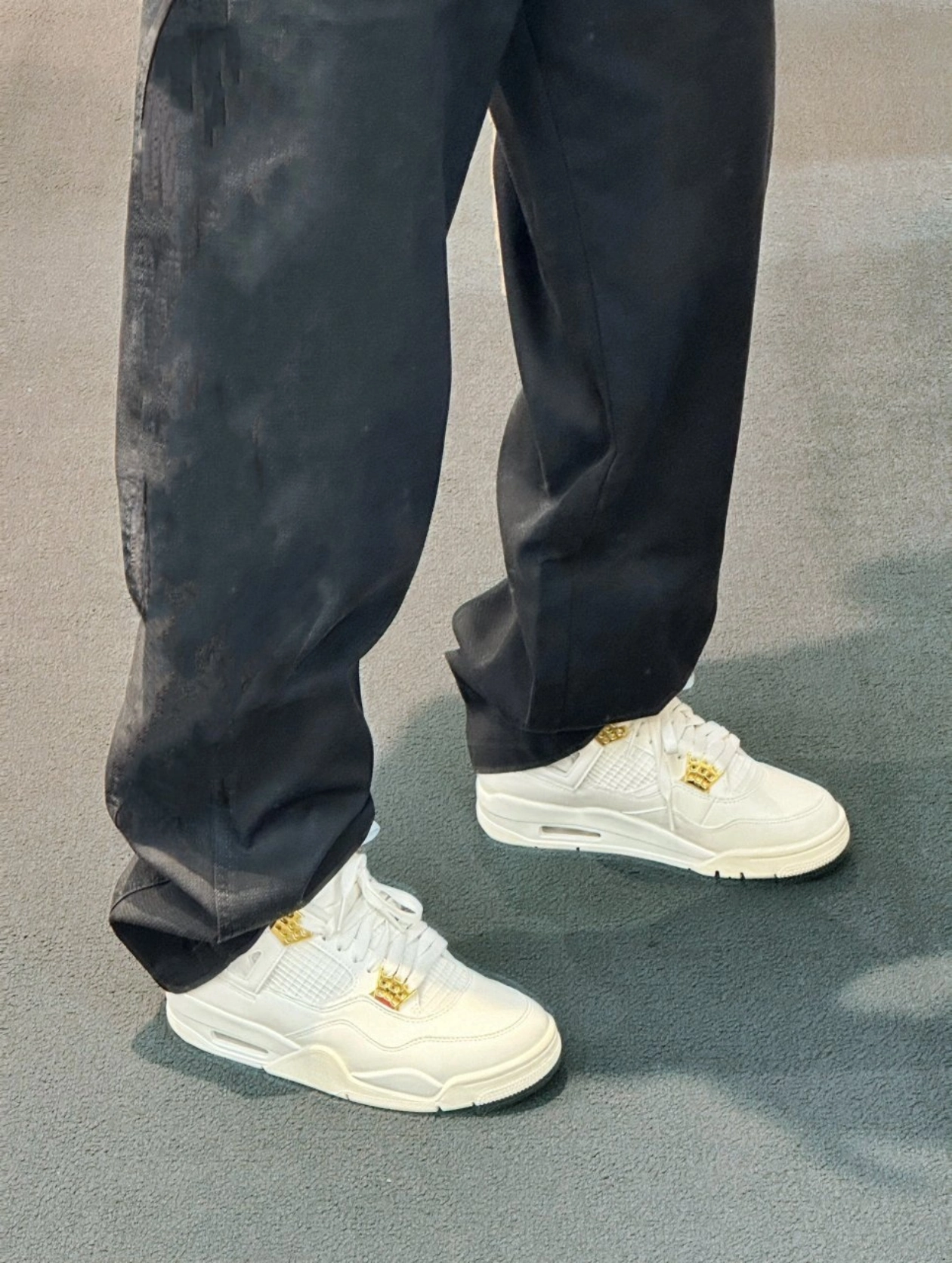 custom review-Air Jordan 4 WMNS "Metallic Gold"
