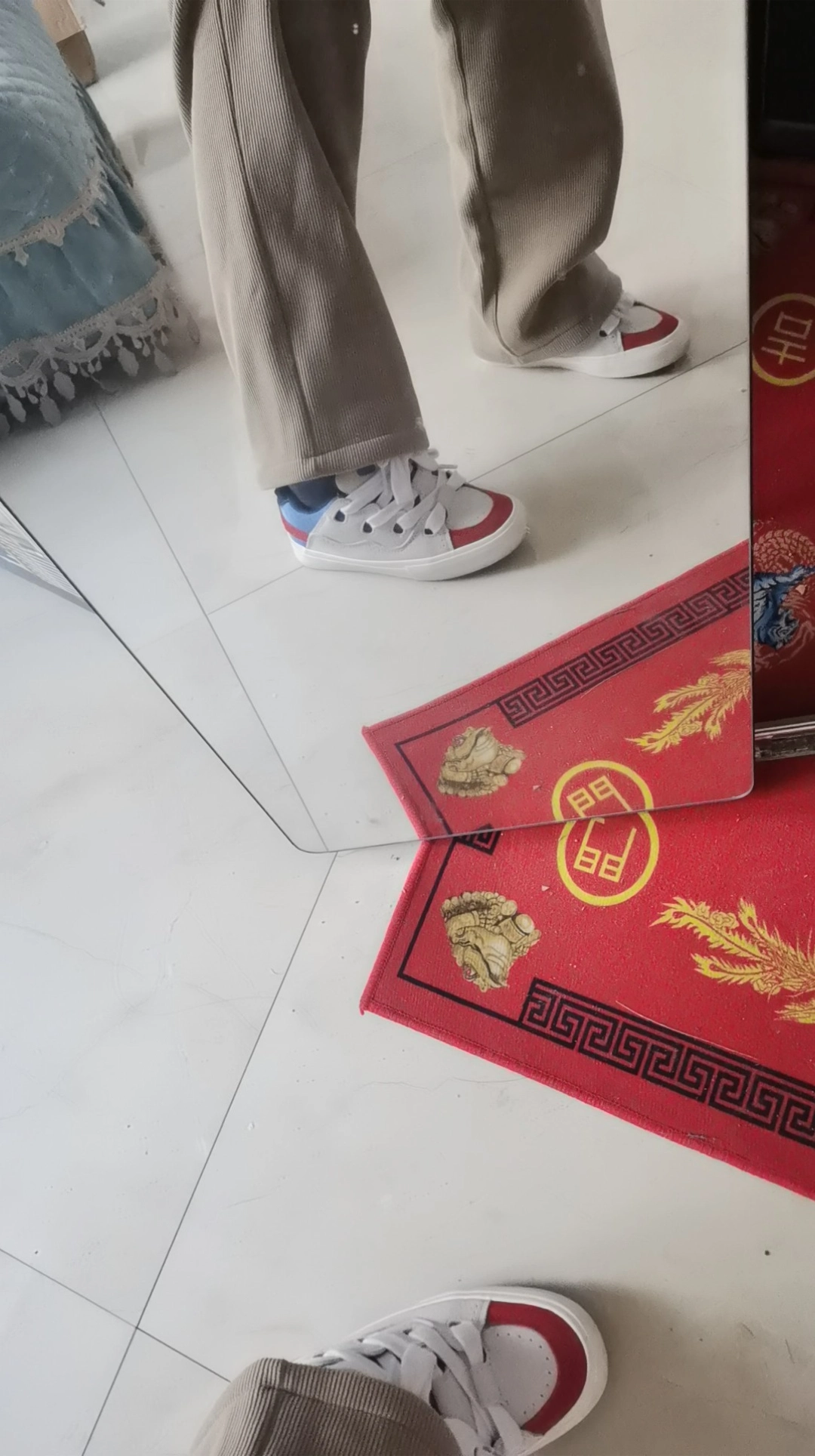 custom review-Ollieskate Slip-resistant Abrasion-resistant Скейтборд Кроссовки Унисекс Белый Красный Синий