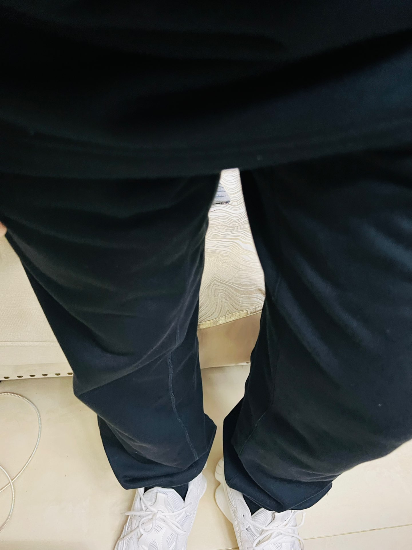 custom review-Nike Dri Fit Вязаные Тренировочные Штаны Мужские Черные