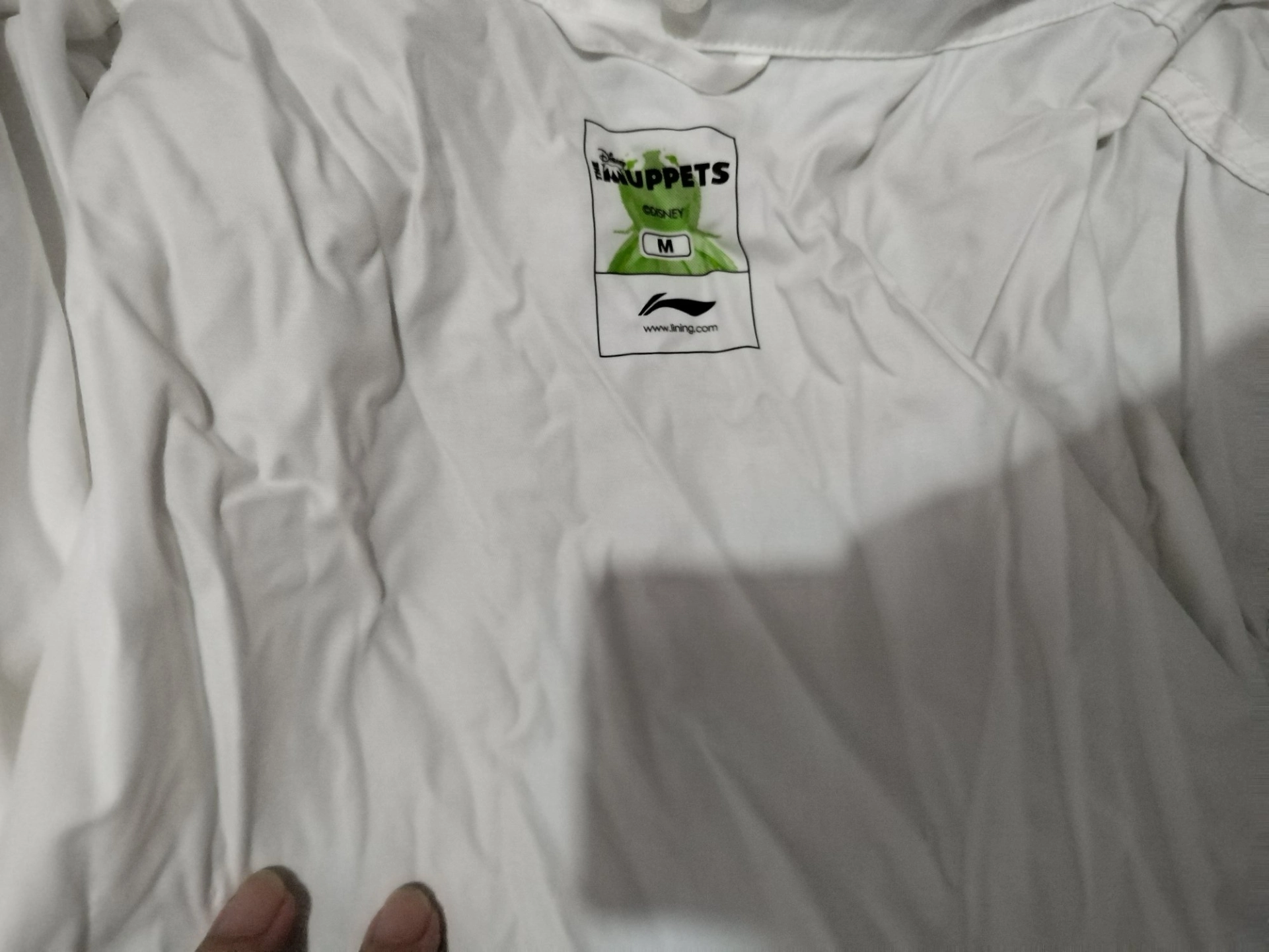 custom review-Li NING Disney Белый Унисекс Рубашки