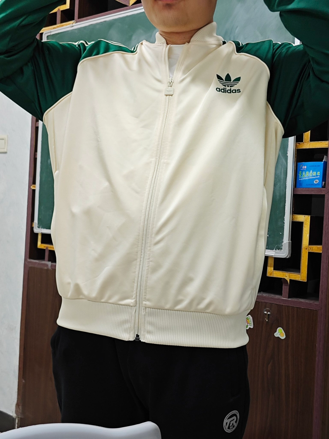 custom review-Adidas Originals SST TRACK SST TRACK Топ Куртки Пальто Мужской Зеленый