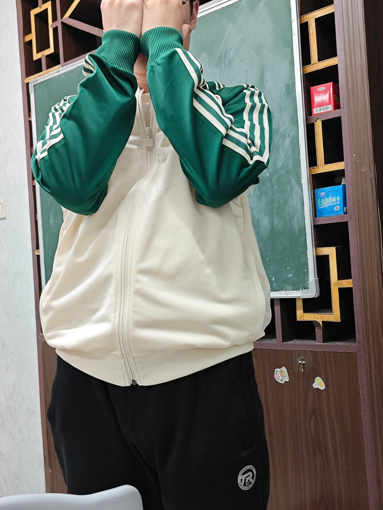 custom review-Adidas Originals SST TRACK SST TRACK Топ Куртки Пальто Мужской Зеленый