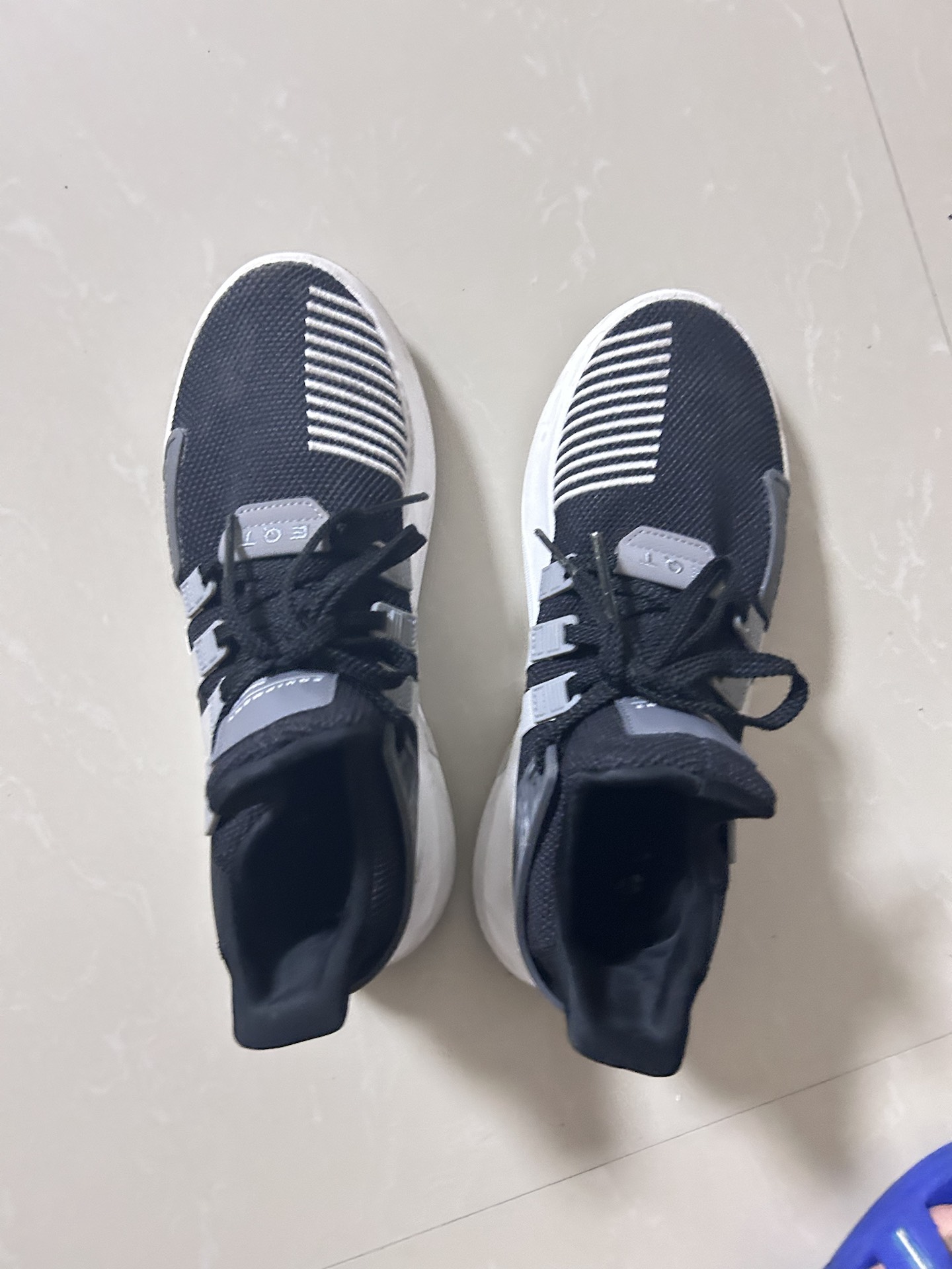 custom review-Adidas Originals Eqt Bask Adv Slip Resistant Abrasion Resistant MID Топ Повседневная обувь Унисекс Черный белый