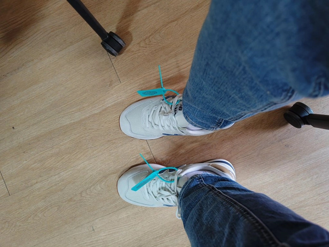 custom review-New Balance NB 574 Амортизация устойчивость к истиранию поддержка низкий топ беговые кроссовки унисекс серый