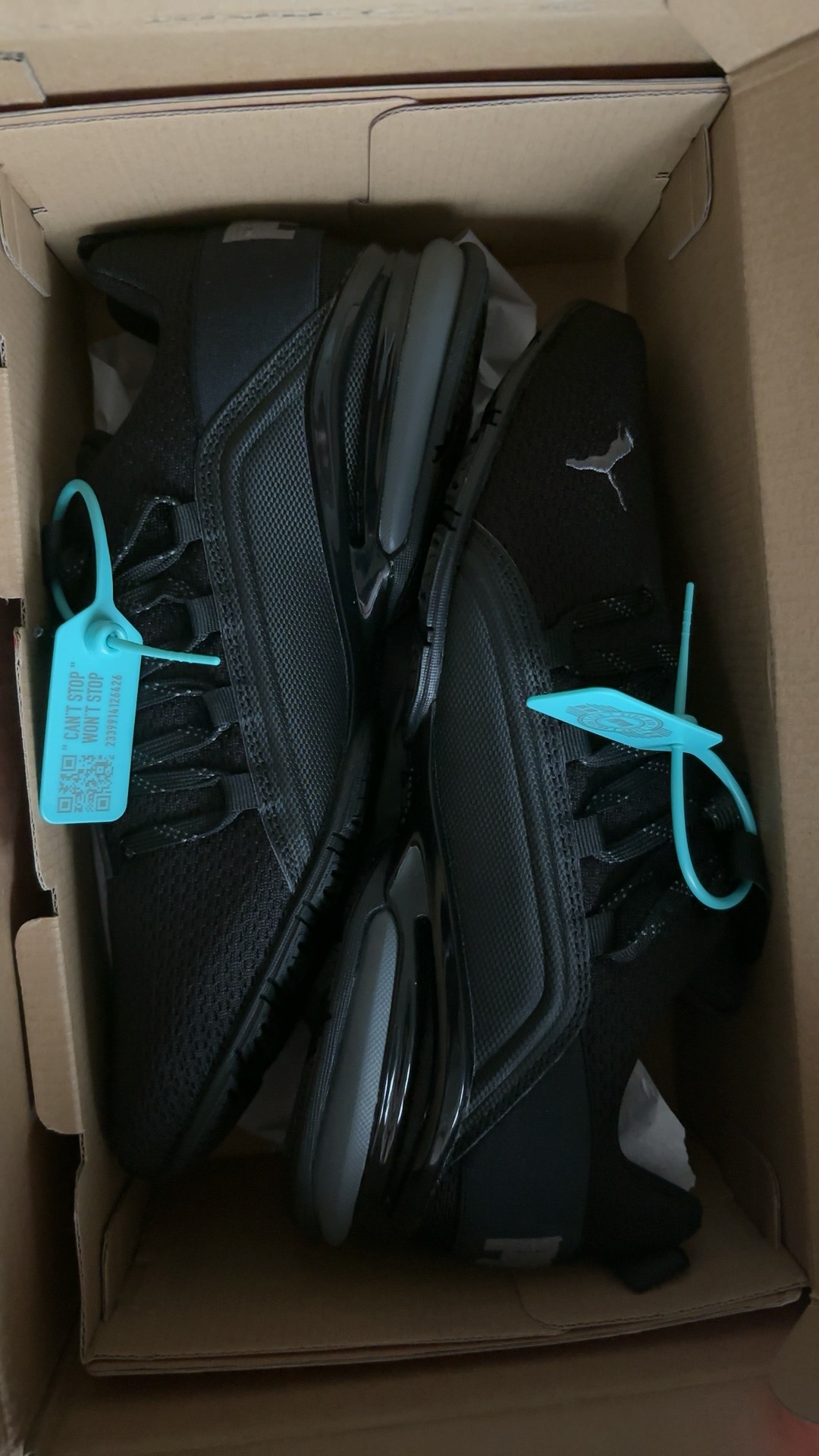 custom review-PUMA Axelion Износостойкий Низкий Топ Повседневная Тренировочная Беговая Обувь Унисекс Черный