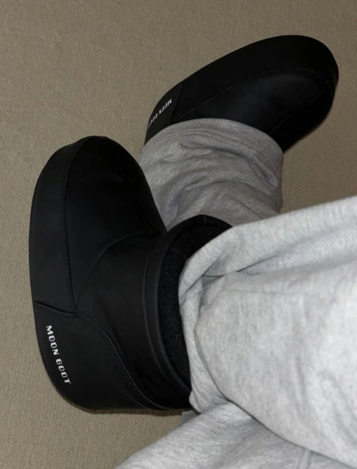 custom review-MOON BOOT Термические Сноубутсы Crew Унисекс Черные