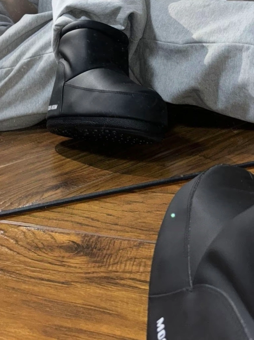 custom review-MOON BOOT Термические Сноубутсы Crew Унисекс Черные