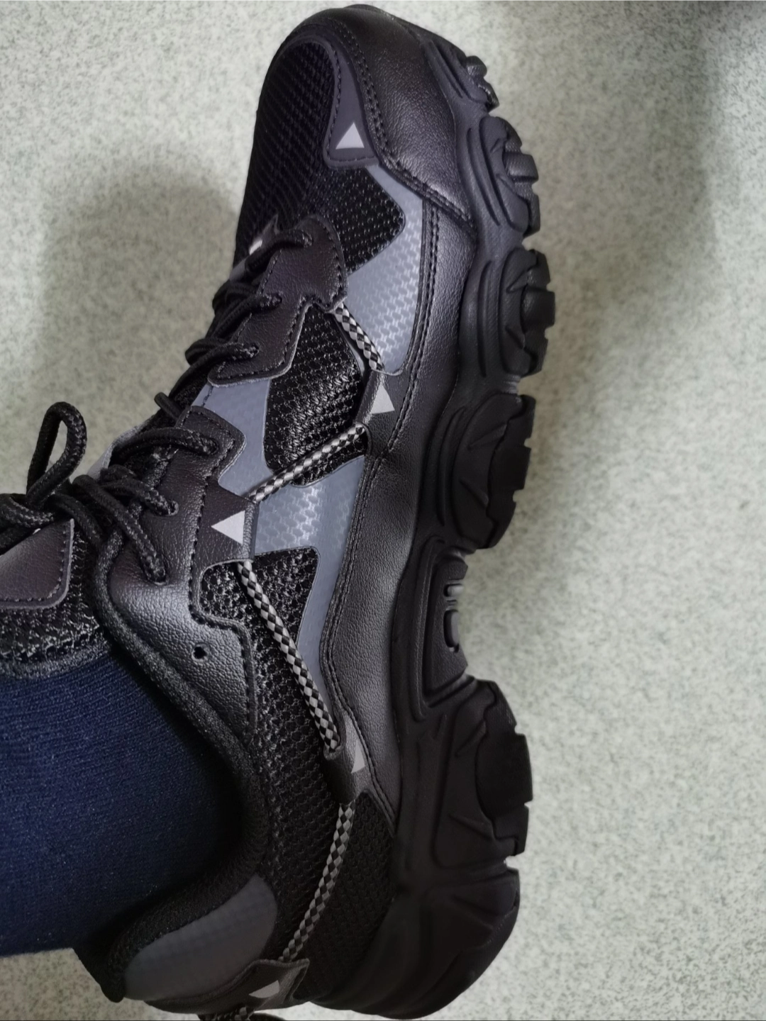 custom review-FILA Бег MIXR Futro Mixr Устойчивый к истиранию Низкий Топ Повседневная Обувь Унисекс Черный Серый