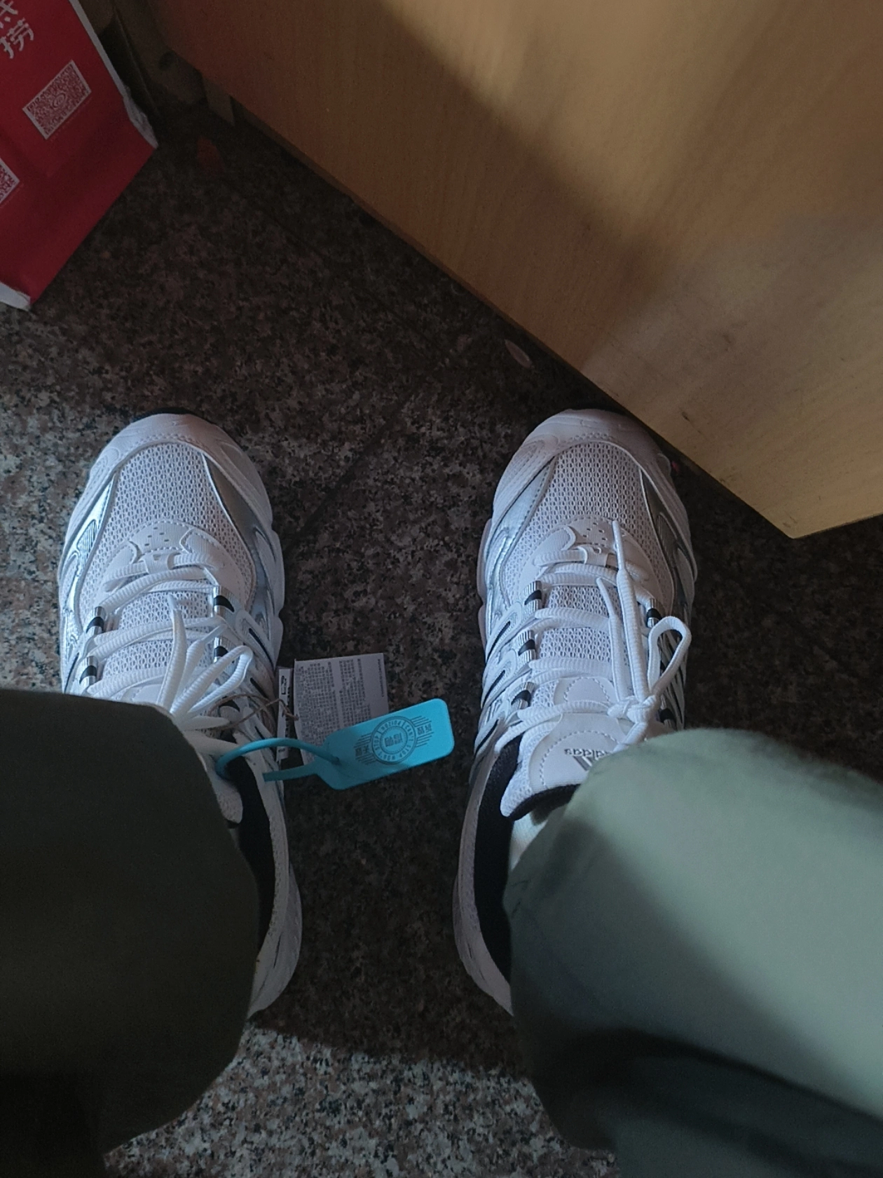 custom review-Adidas Temper Run 2,0 Low Топ Повседневная обувь Унисекс Белый Черный